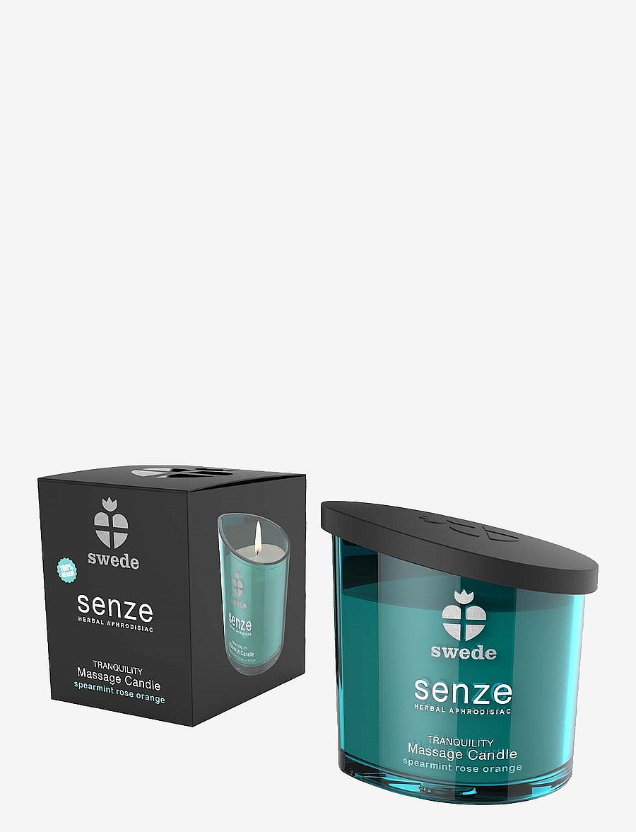 Swede - Swede Tranquility Massage Candle - Spearmint Rose Orange - sex & intimacy - blue - 3