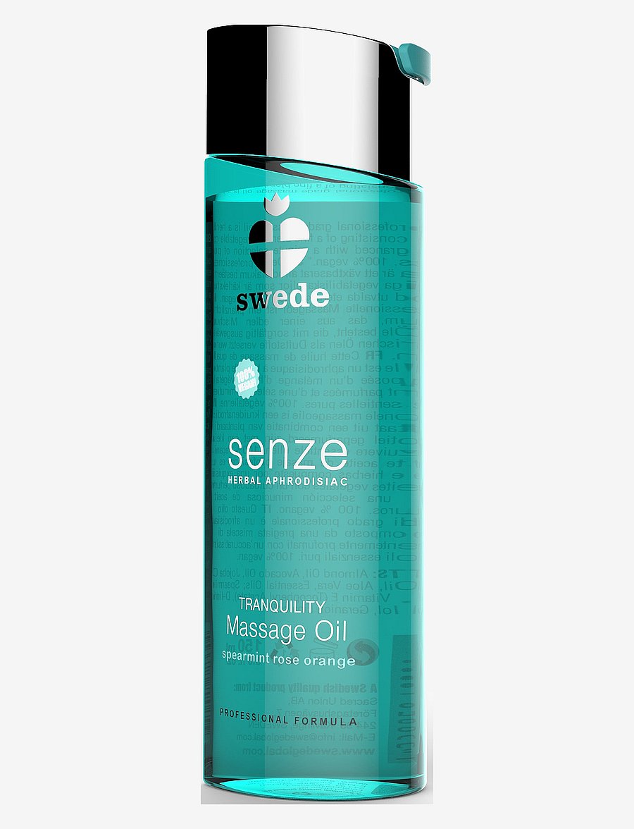 Swede - Swede Tranquility Massage Oil - Spearmint Rose Orange - sex & intimacy - green - 0