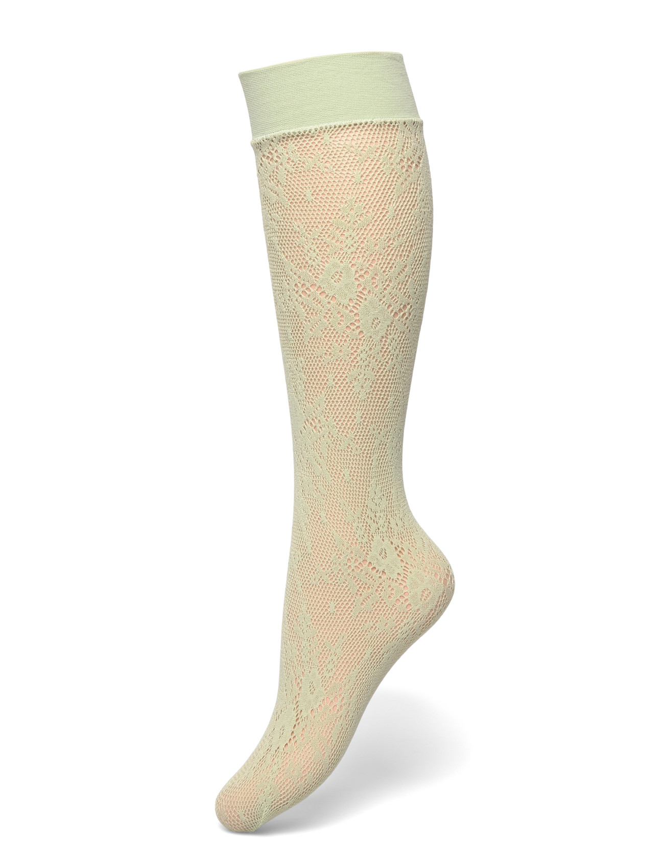 SWEDISH STOCKINGS Rosa Strickjacke Knee-Highs Grün - One Size - Damen