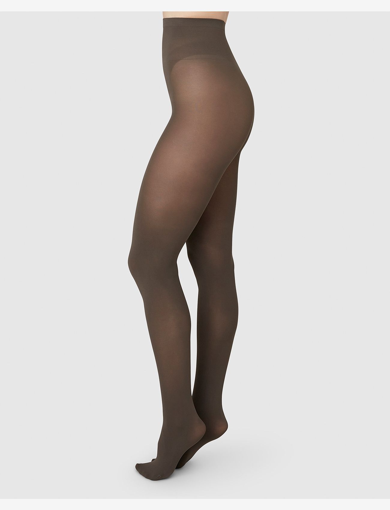 Swedish Stockings - Olivia Premium Tights - mole - 0