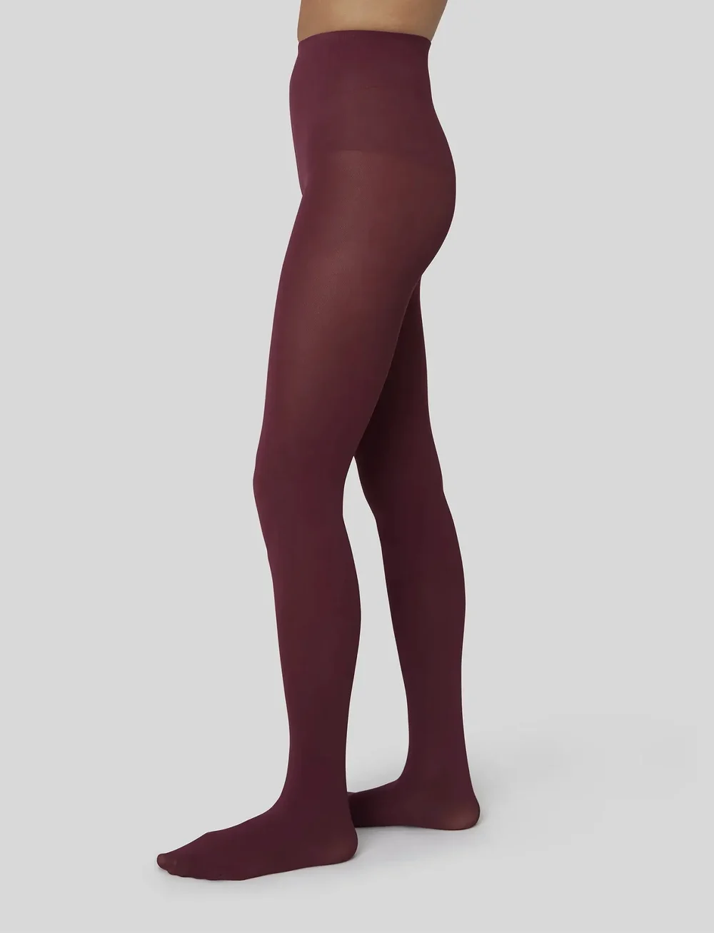 Swedish Stockings - Olivia Premium Tights - særlige begivenheder - deep red - 0