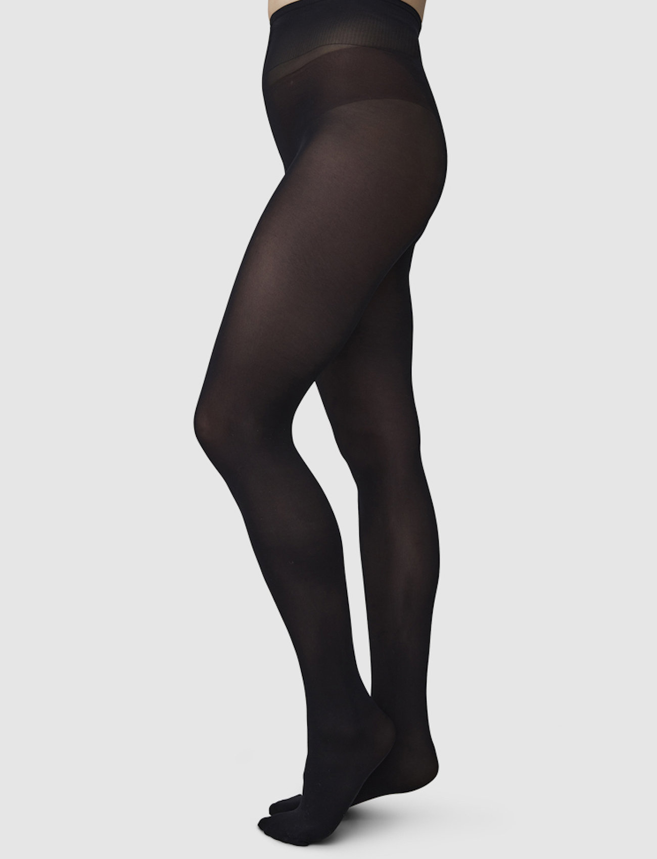 Swedish Stockings - Olivia Premium Tights - nordisk stil - black - 0