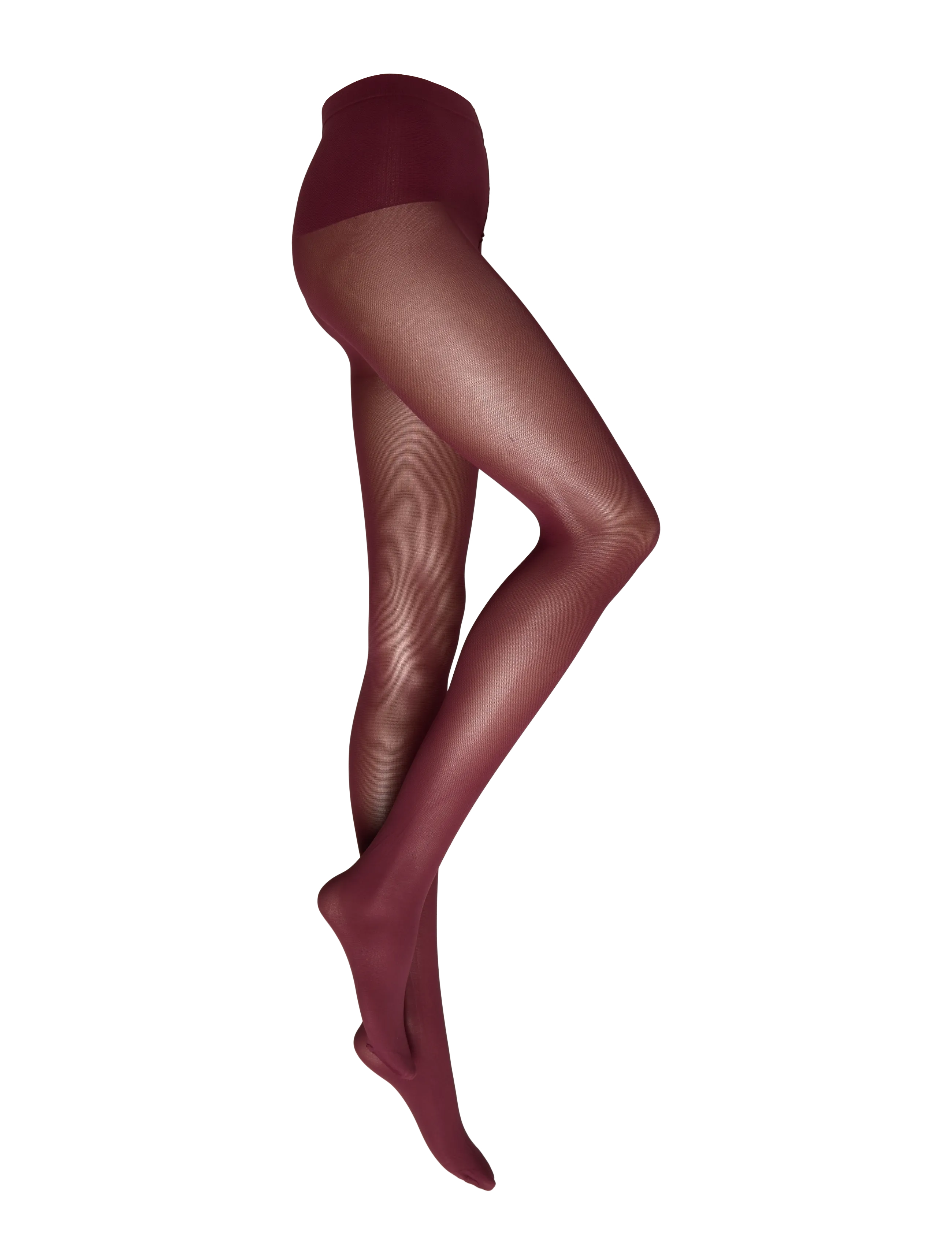 Swedish Stockings Svea Premium Tights - Undertøj - DEEP RED / burgundy