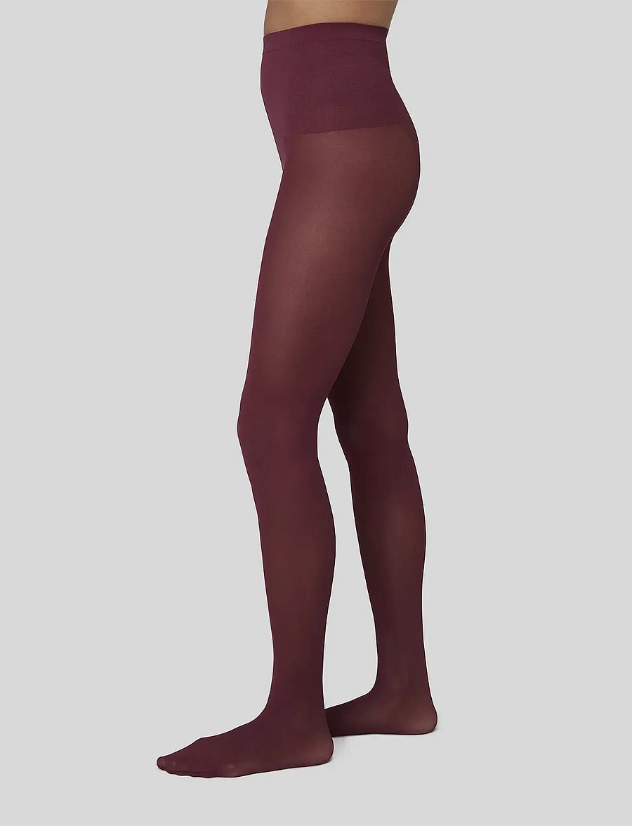 Swedish Stockings - Svea Premium Tights - erilised sündmused - deep red - 0
