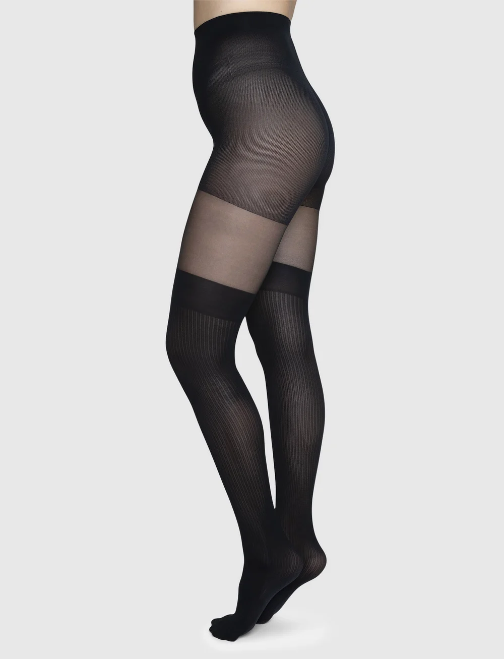 Swedish Stockings - Dagmar Over-knee Tights 20/80 den - erilised sündmused - black - 0