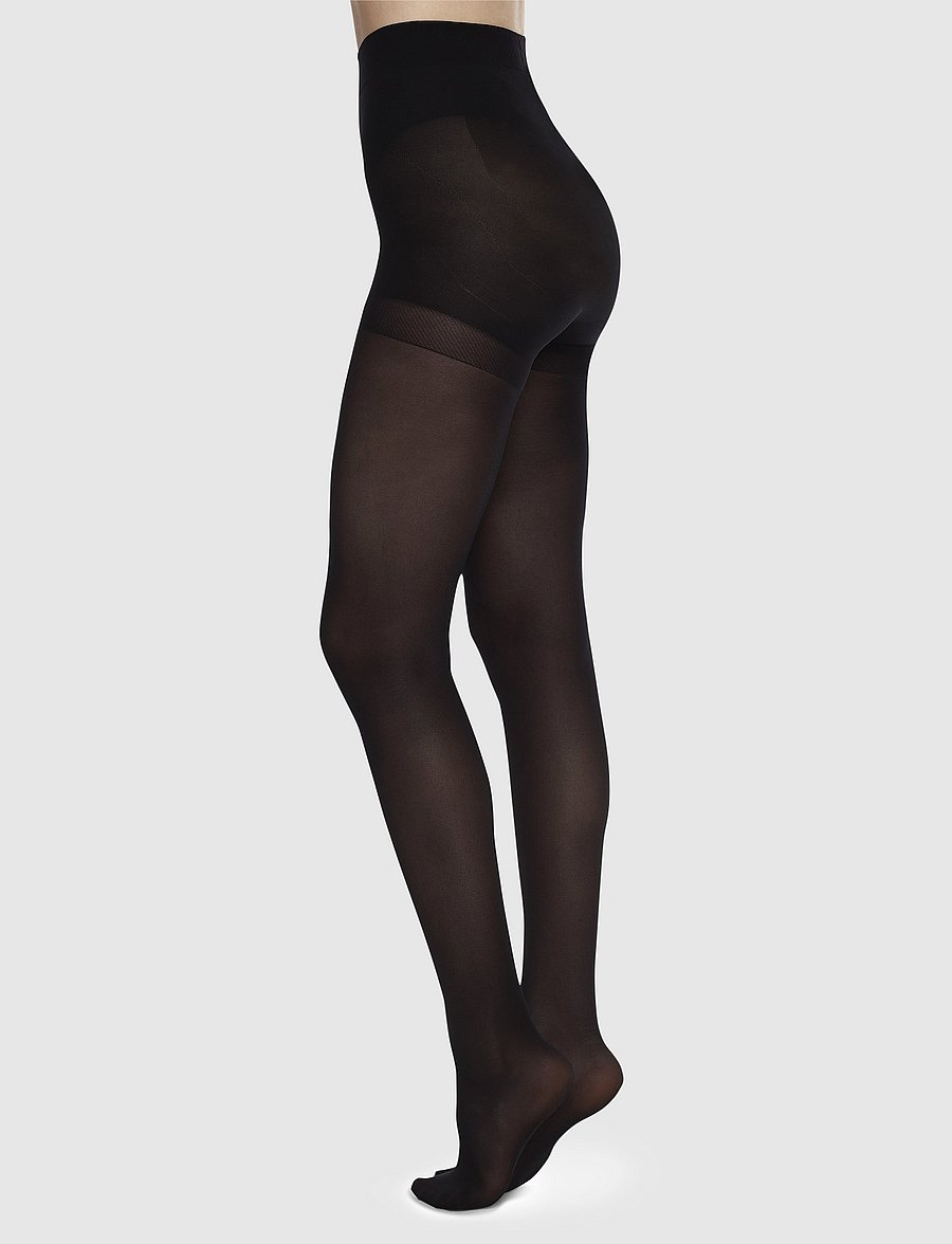 Swedish Stockings - Anna Control Top tights 40D - særlige begivenheder - black - 0