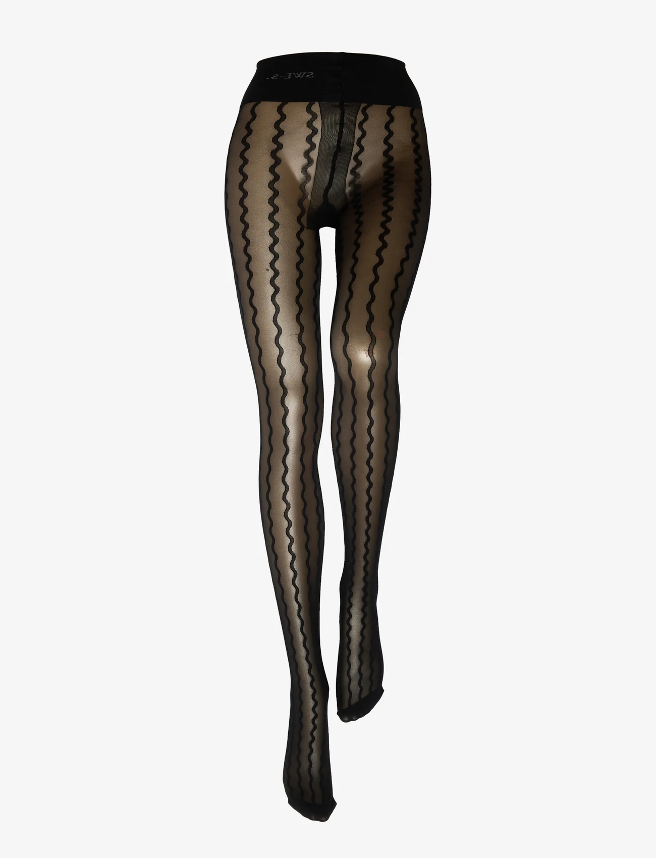 Swedish Stockings - Lea Wave Tights - lowest prices - black - 1