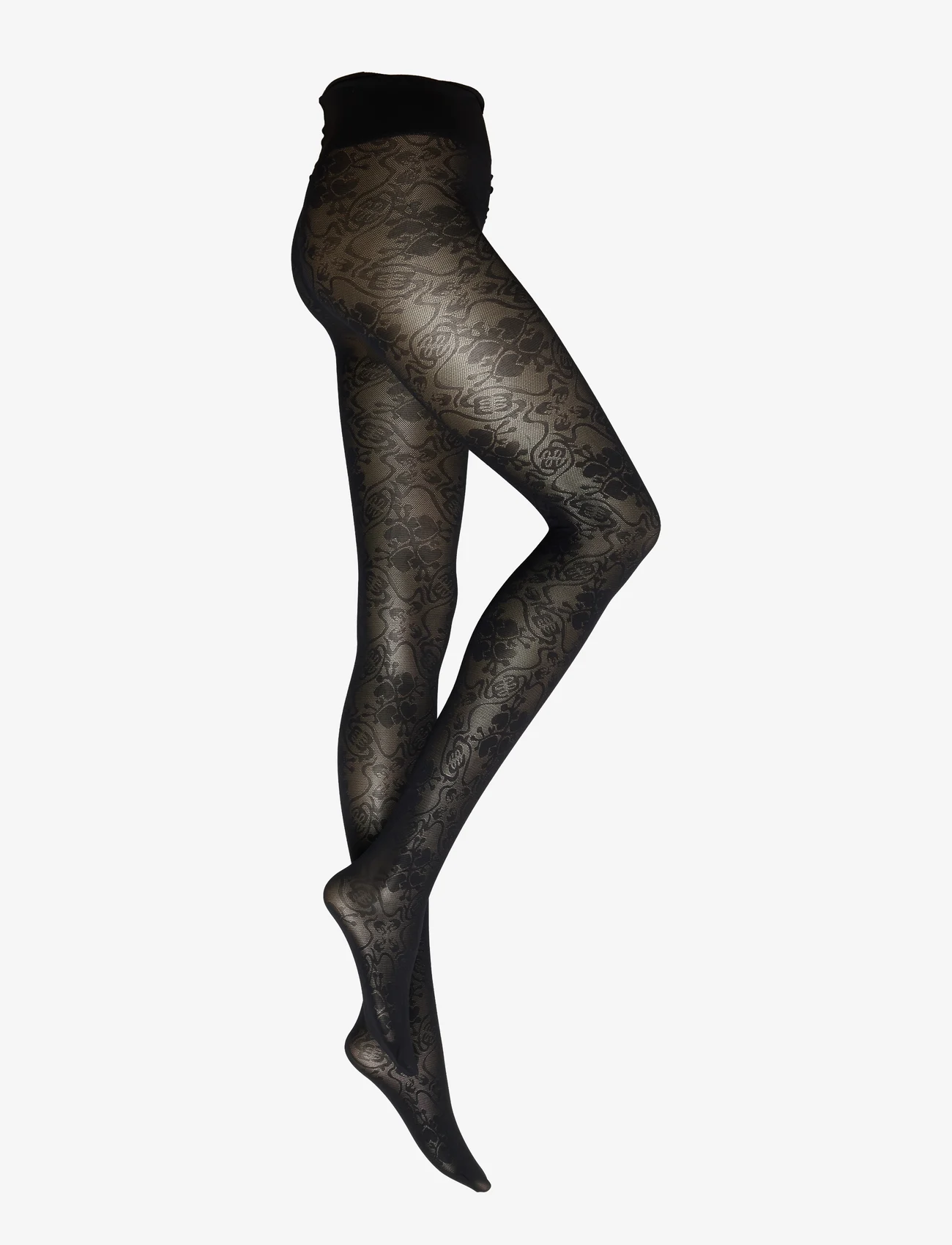 Swedish Stockings - Rodebjer Callie Rendezvous Tights - najniższe ceny - black - 0