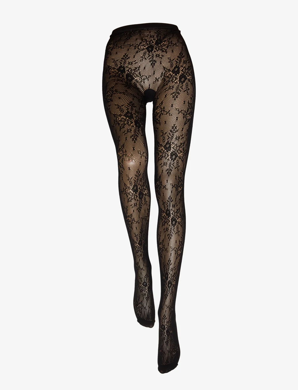 Swedish Stockings - Rosa Lace Tights - særlige begivenheder - black - 2