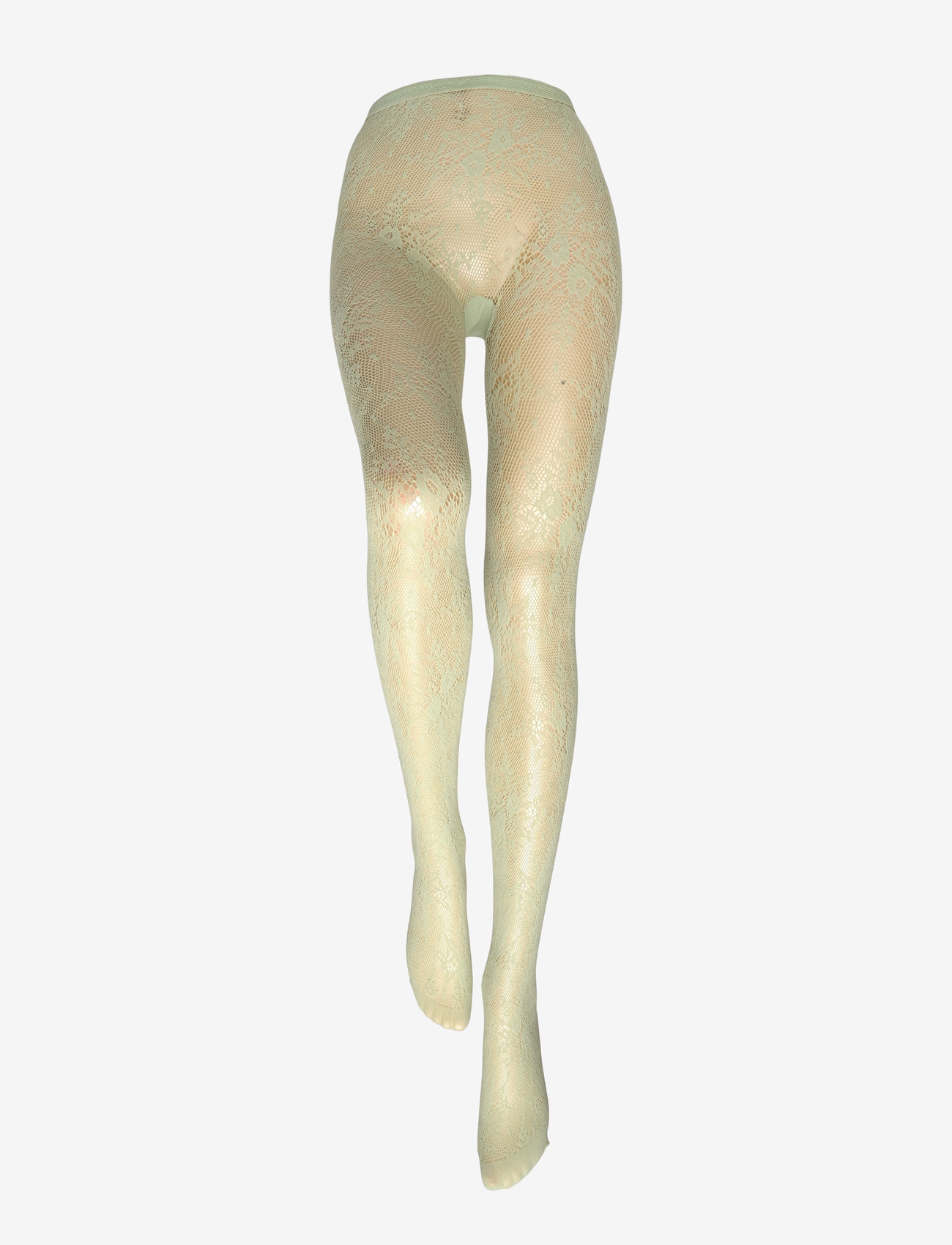 Swedish Stockings - Rosa lace tights - særlige begivenheder - mint - 2