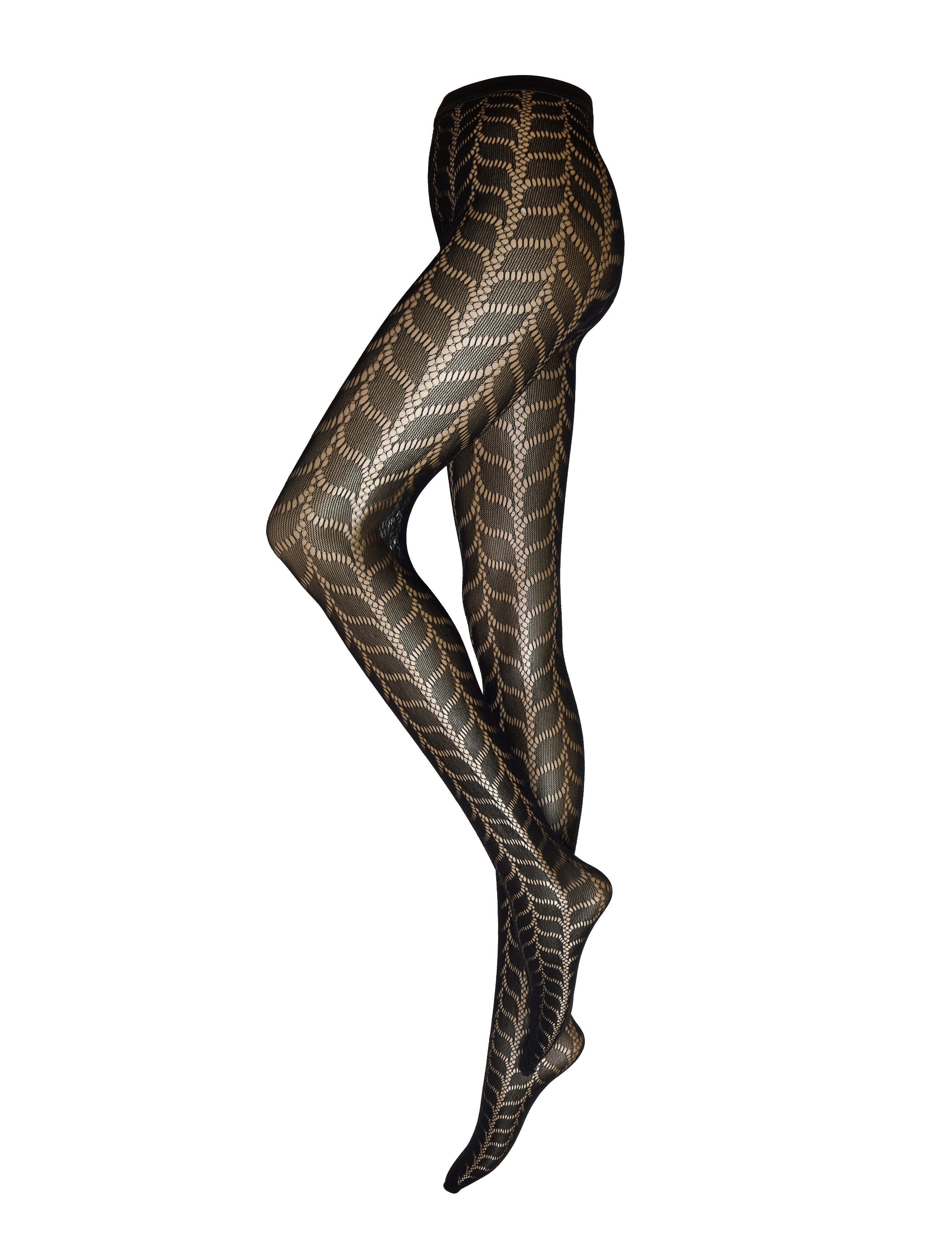 SWEDISH STOCKINGS Meja Net Strumpfhose Schwarz - M - Damen