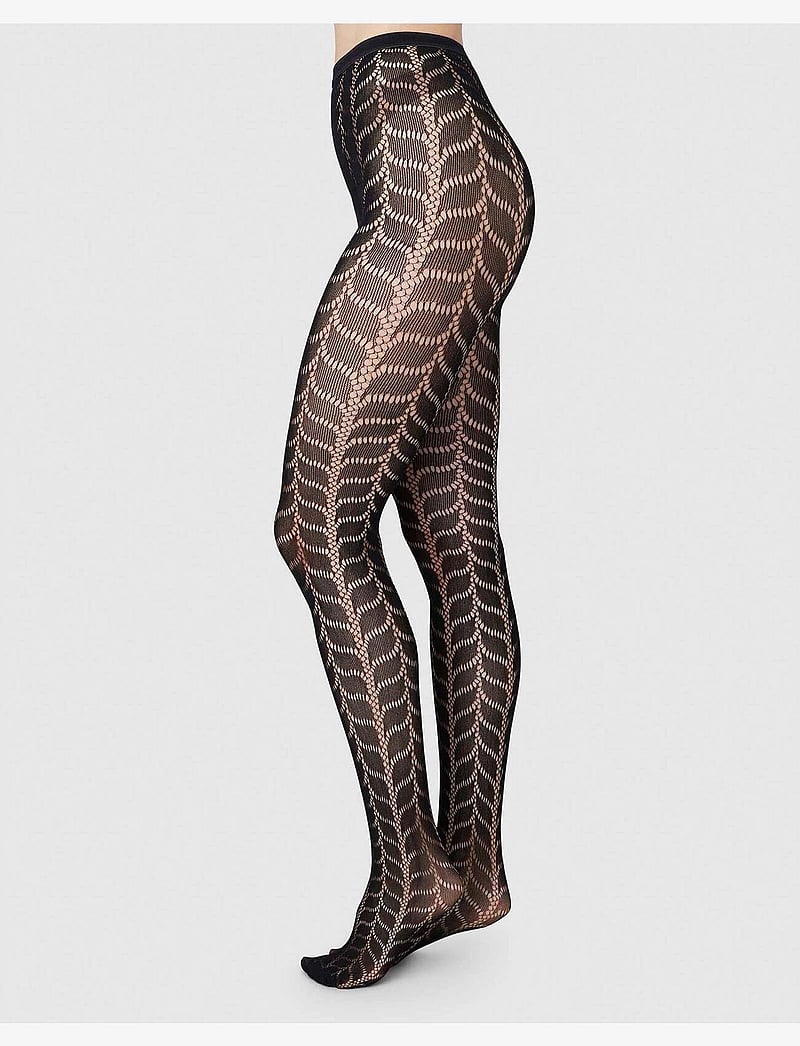 Swedish Stockings - Meja Net Tights - besondere anlässe - black - 0