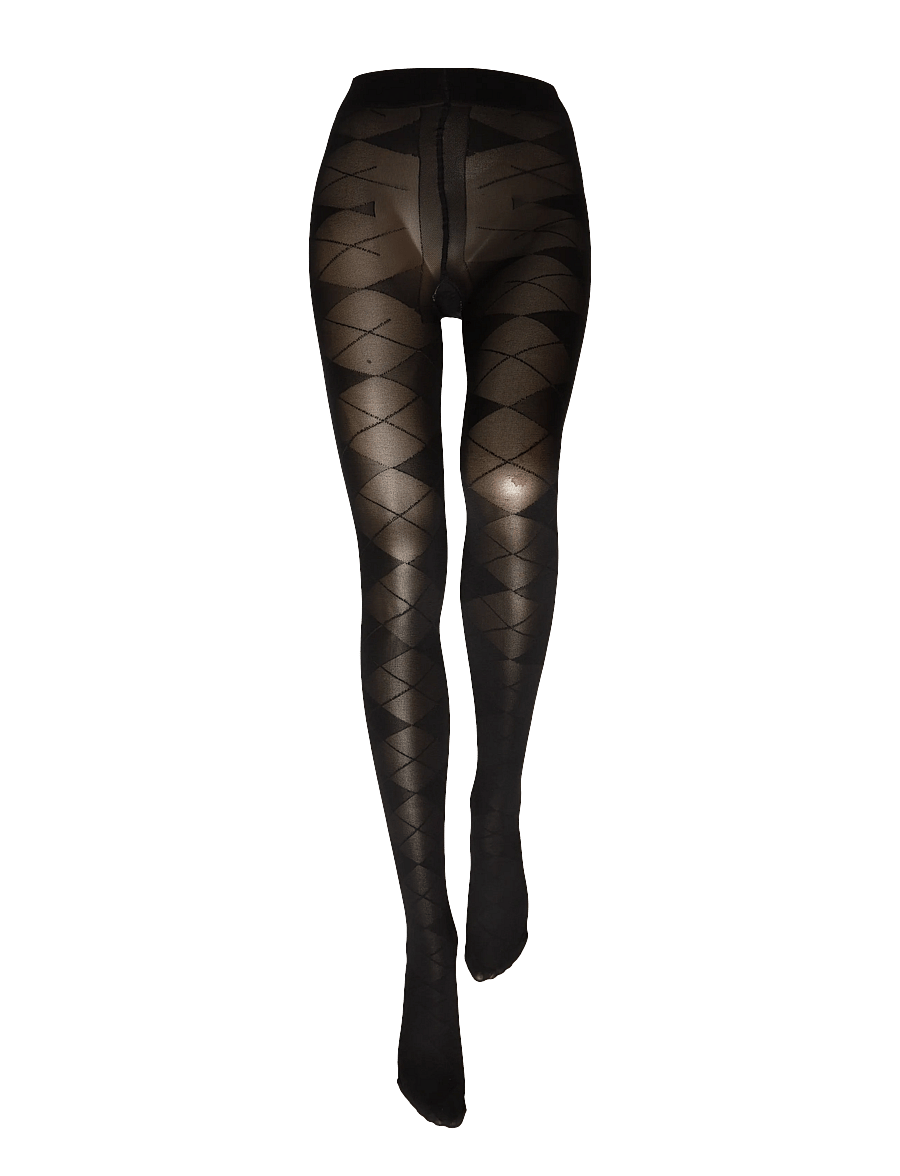 Swedish Stockings - Rebecka Argyle Tights - særlige begivenheder - black - 1
