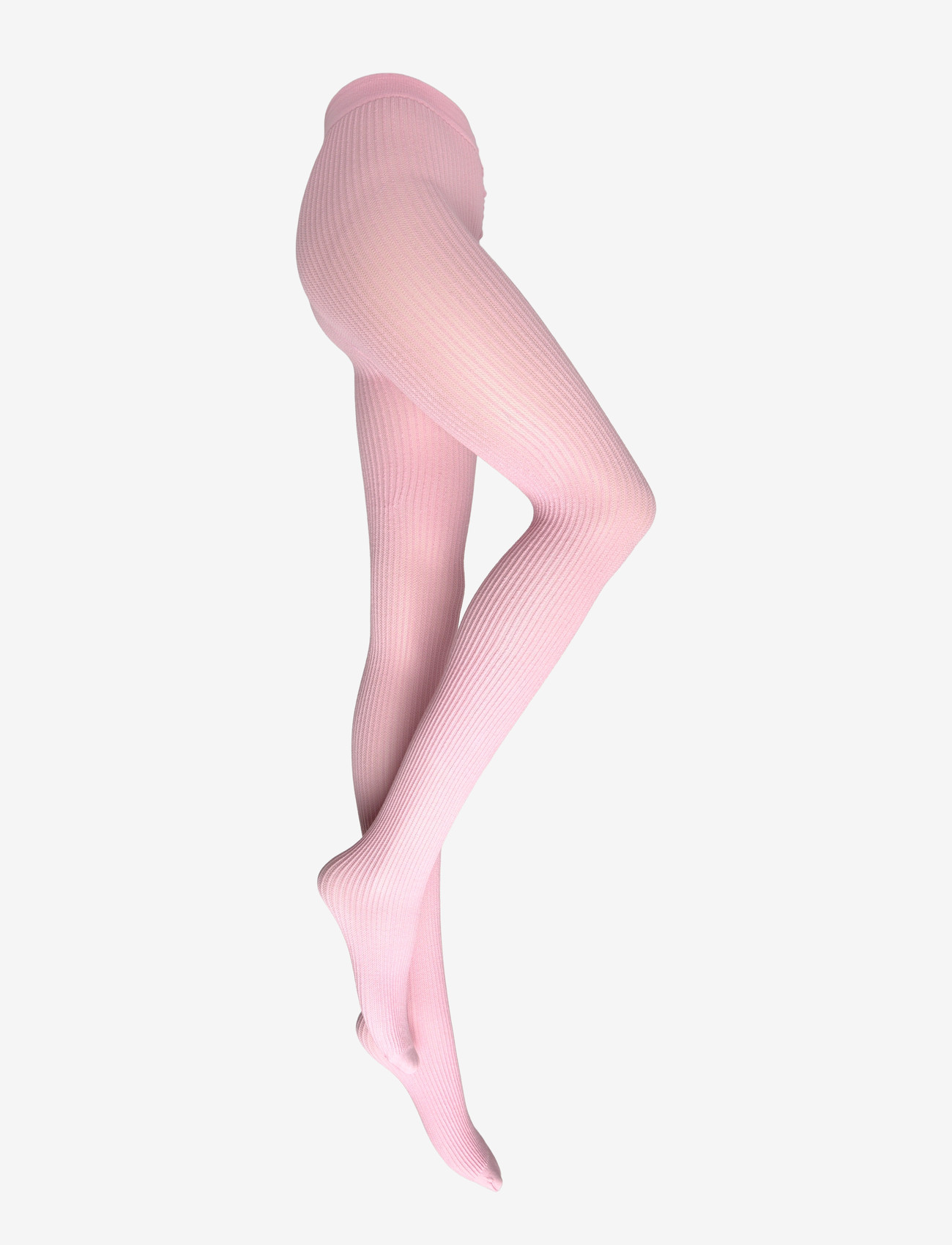 Swedish Stockings - Zoe Ribbed Tights - mode trends - soft pink - 1