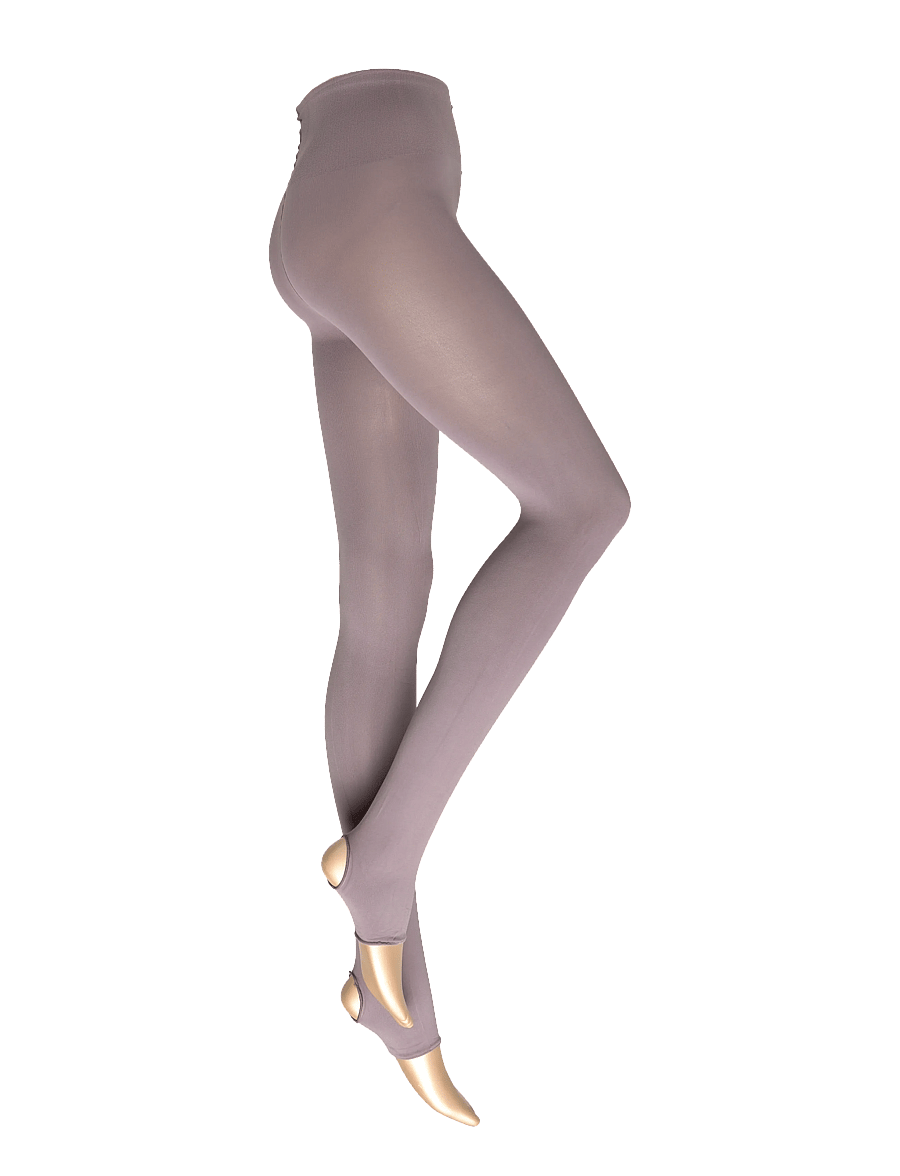 Swedish Stockings - Lia Premium Stirrup Leggings - leggings - mid grey - 2