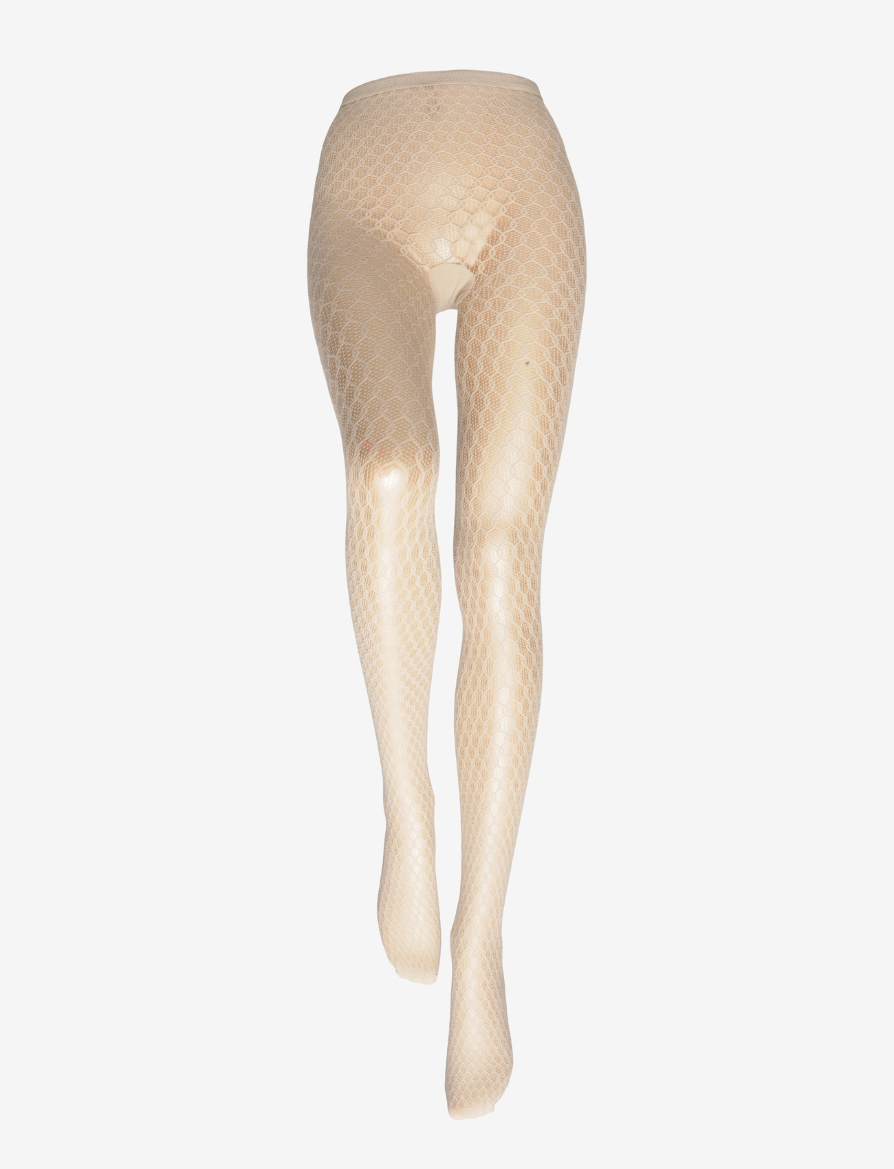 Swedish Stockings - Laura Net Tights - særlige begivenheder - oyster grey - 2