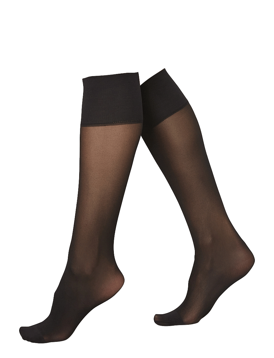 Swedish Stockings - 2-Pack Elin Premium Knee-Highs - strümpfe - black - 0