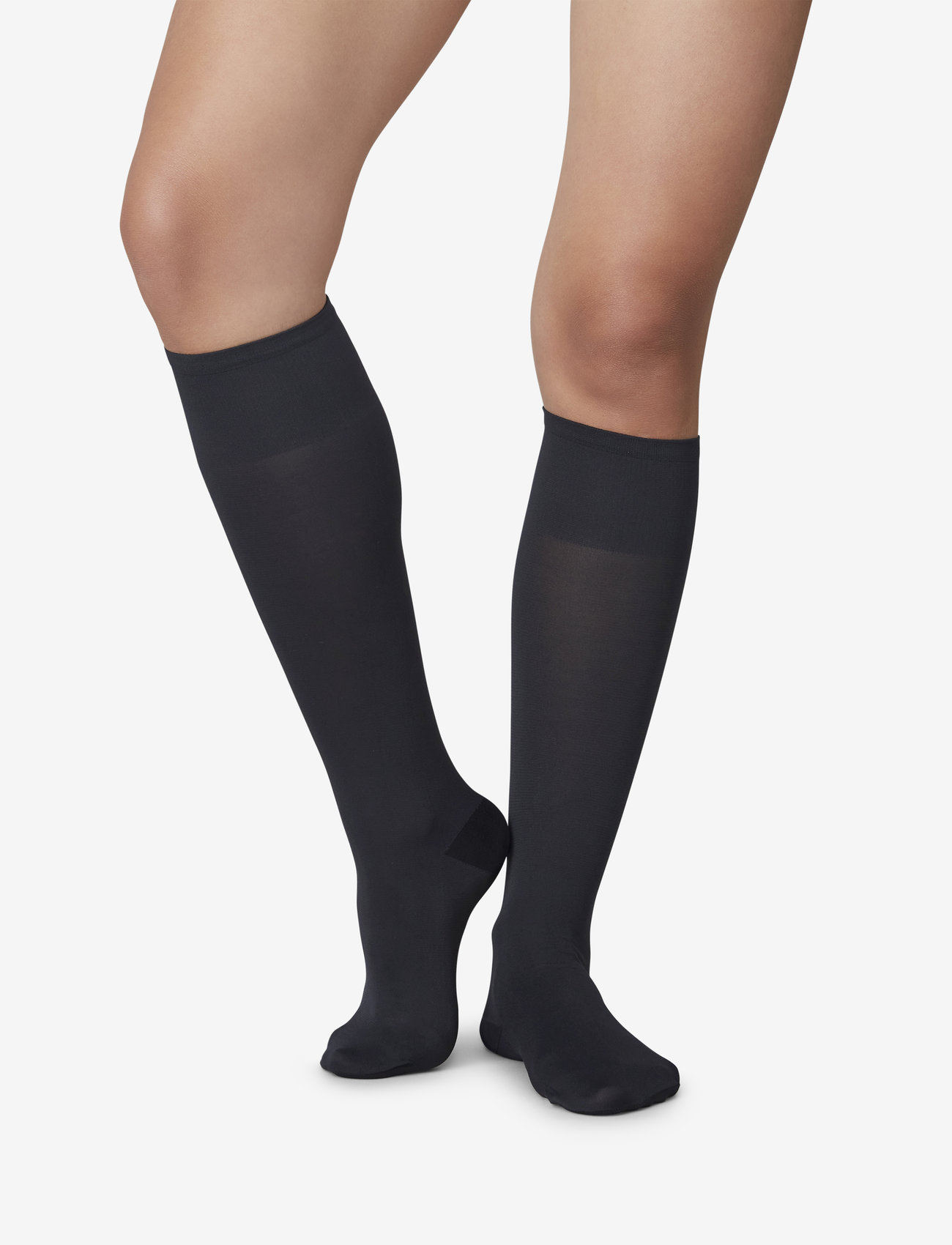 Swedish Stockings - Irma Support Knee-Highs - knæstrømper - black - 1