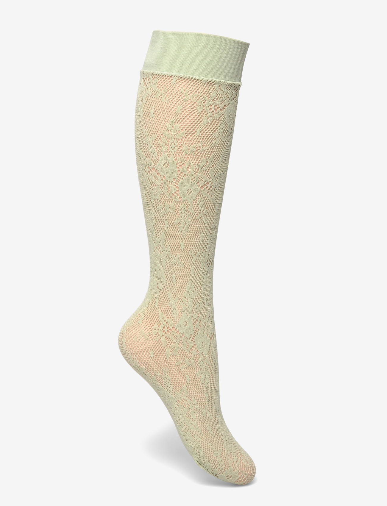 Swedish Stockings - Rosa lace knee-highs - knæstrømper - mint - 2
