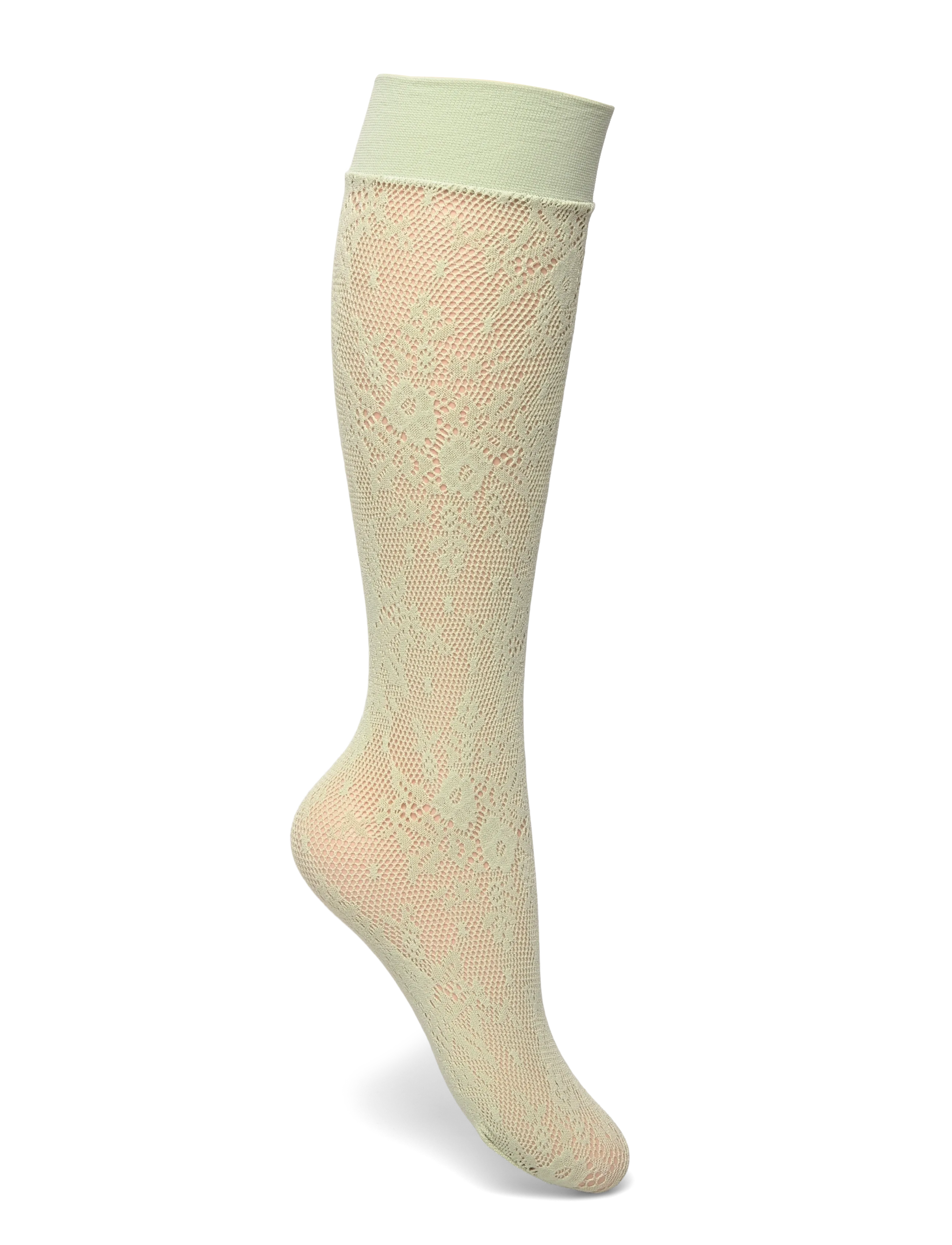 Swedish Stockings - Rosa lace knee-highs - põlvikud - mint - 2