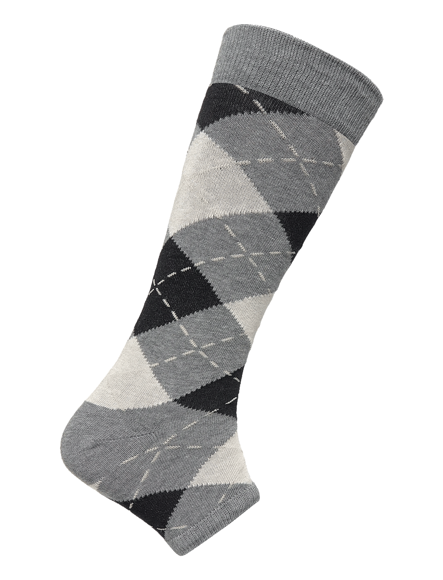 Swedish Stockings - Harriet Cotton Knee-Highs Cropped Toe - sneackersocken - grey - 2
