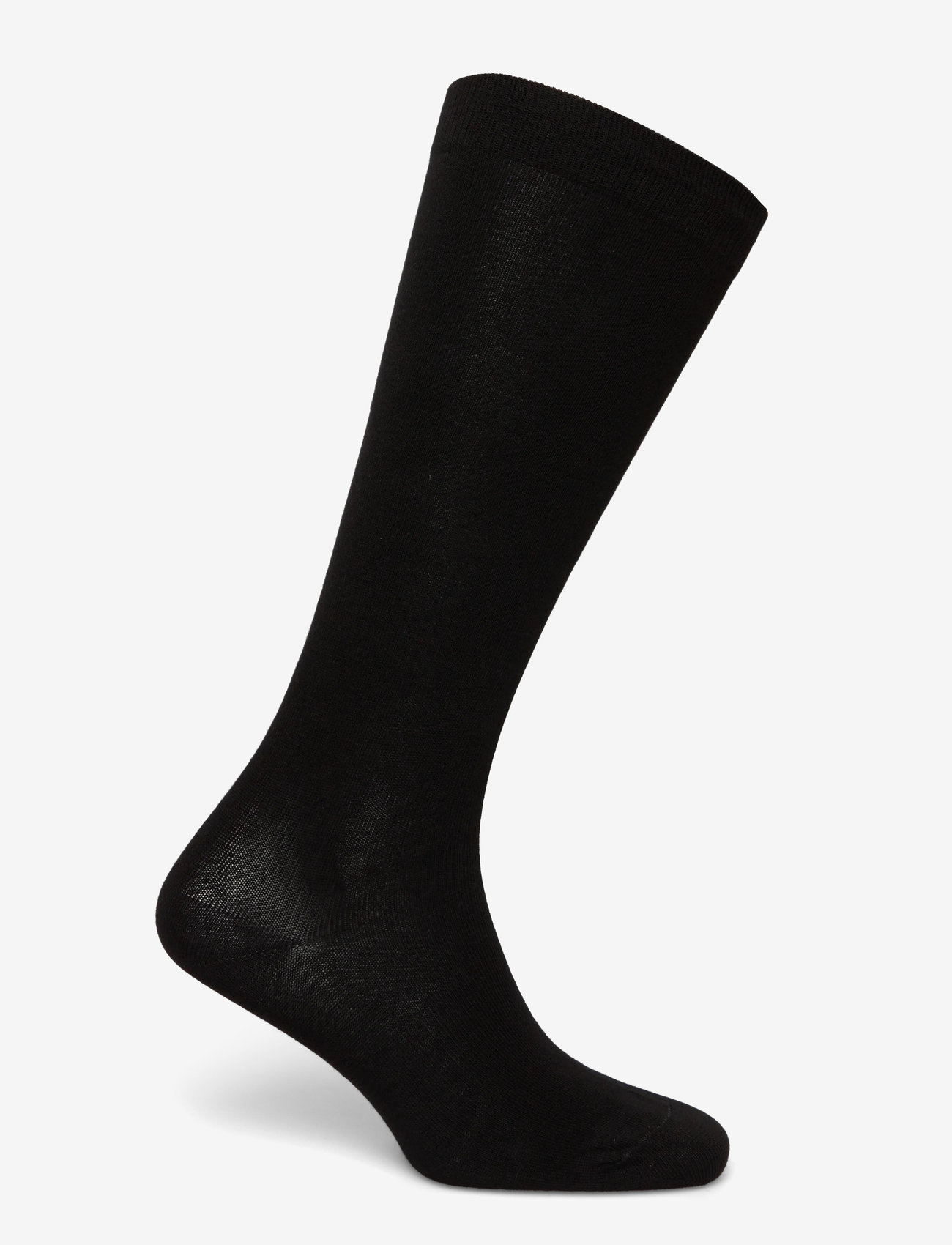 Swedish Stockings - Hedvig Cotton Knee-Highs - black - 1