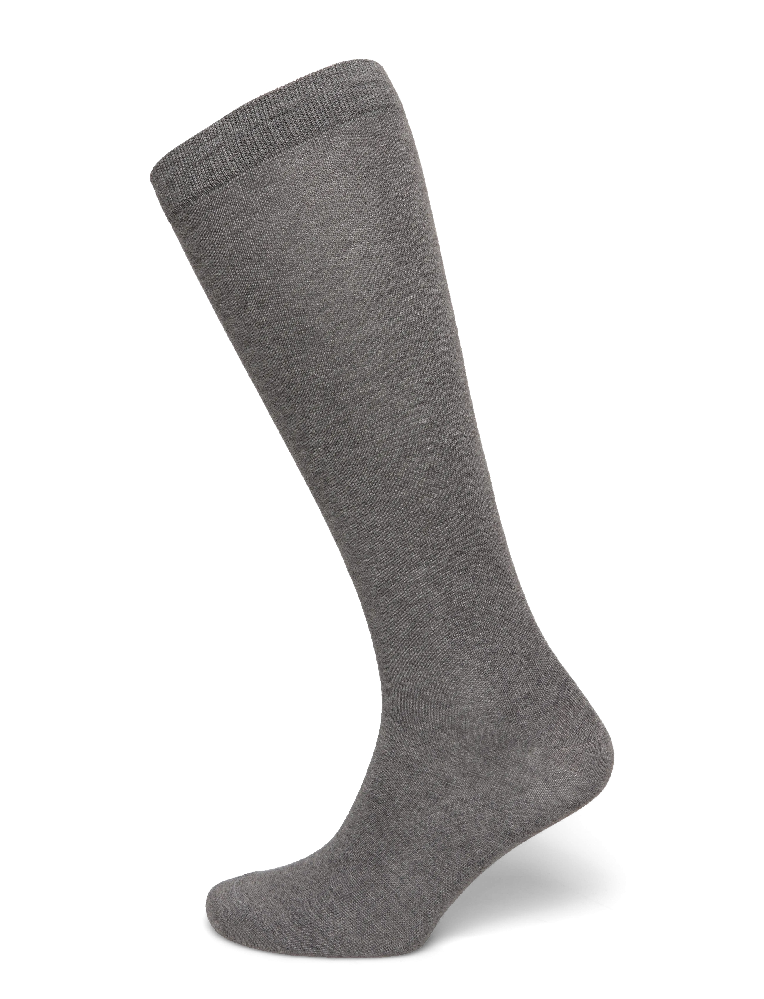 Swedish Stockings - Hedvig Cotton Knee-Highs - grey - 1