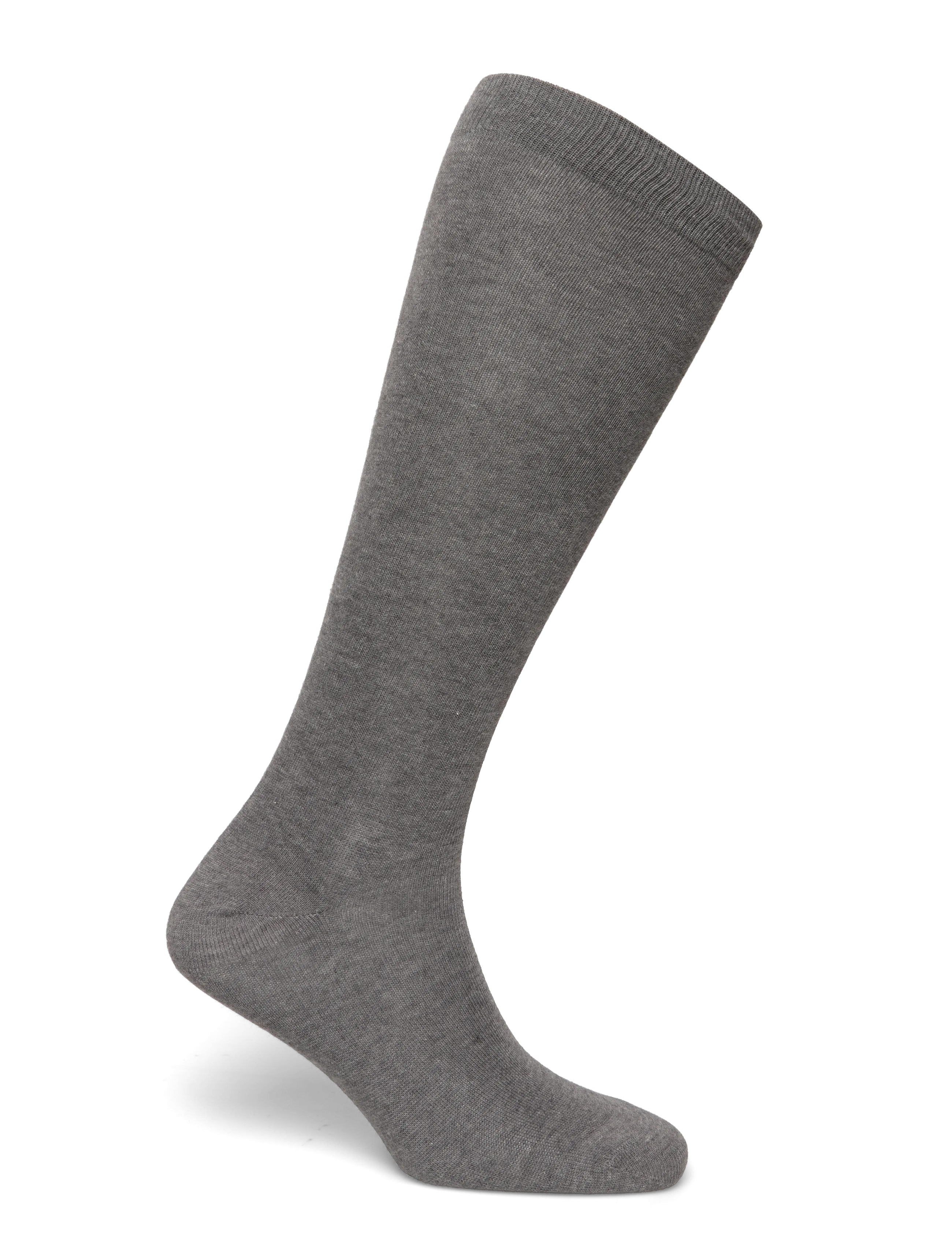 Swedish Stockings - Hedvig Cotton Knee-Highs - grey - 2