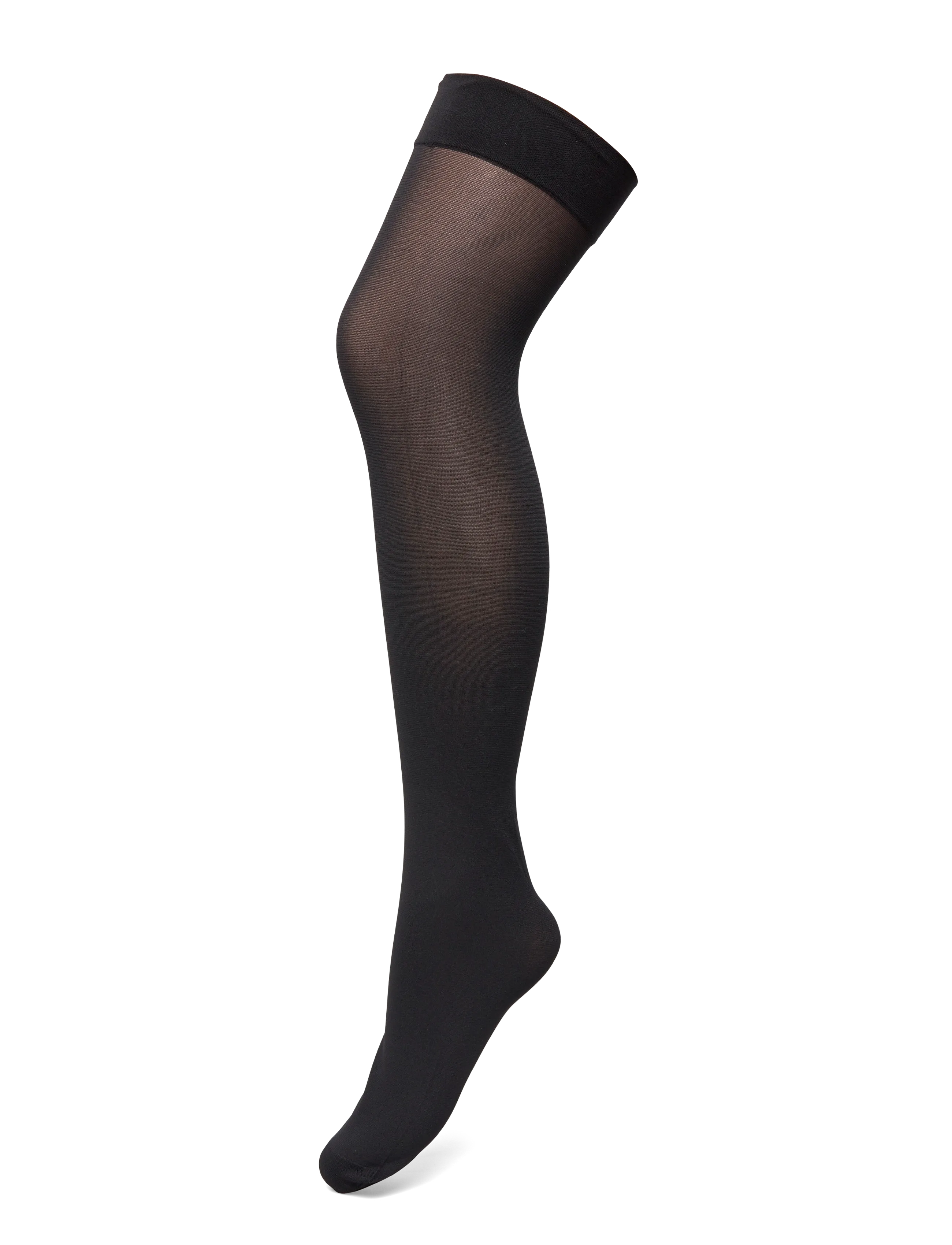 Swedish Stockings Svea Premium Thigh-Highs - Festtøj - BLACK / black