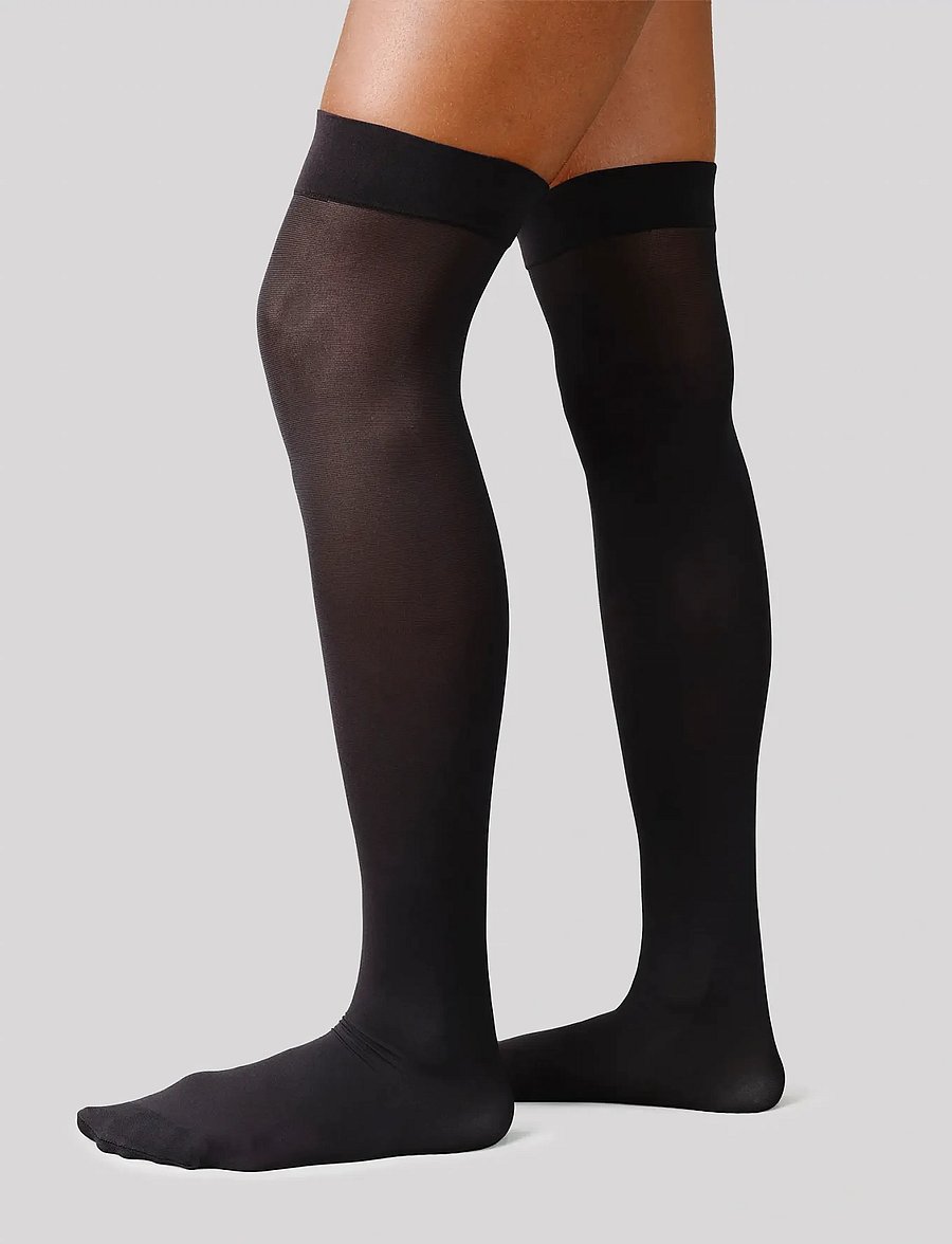 Swedish Stockings - Svea Premium Thigh-Highs - erilised sündmused - black - 3