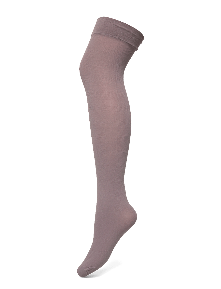 Swedish Stockings - Svea Premium Thigh-Highs - special occasions - mid grey - 1