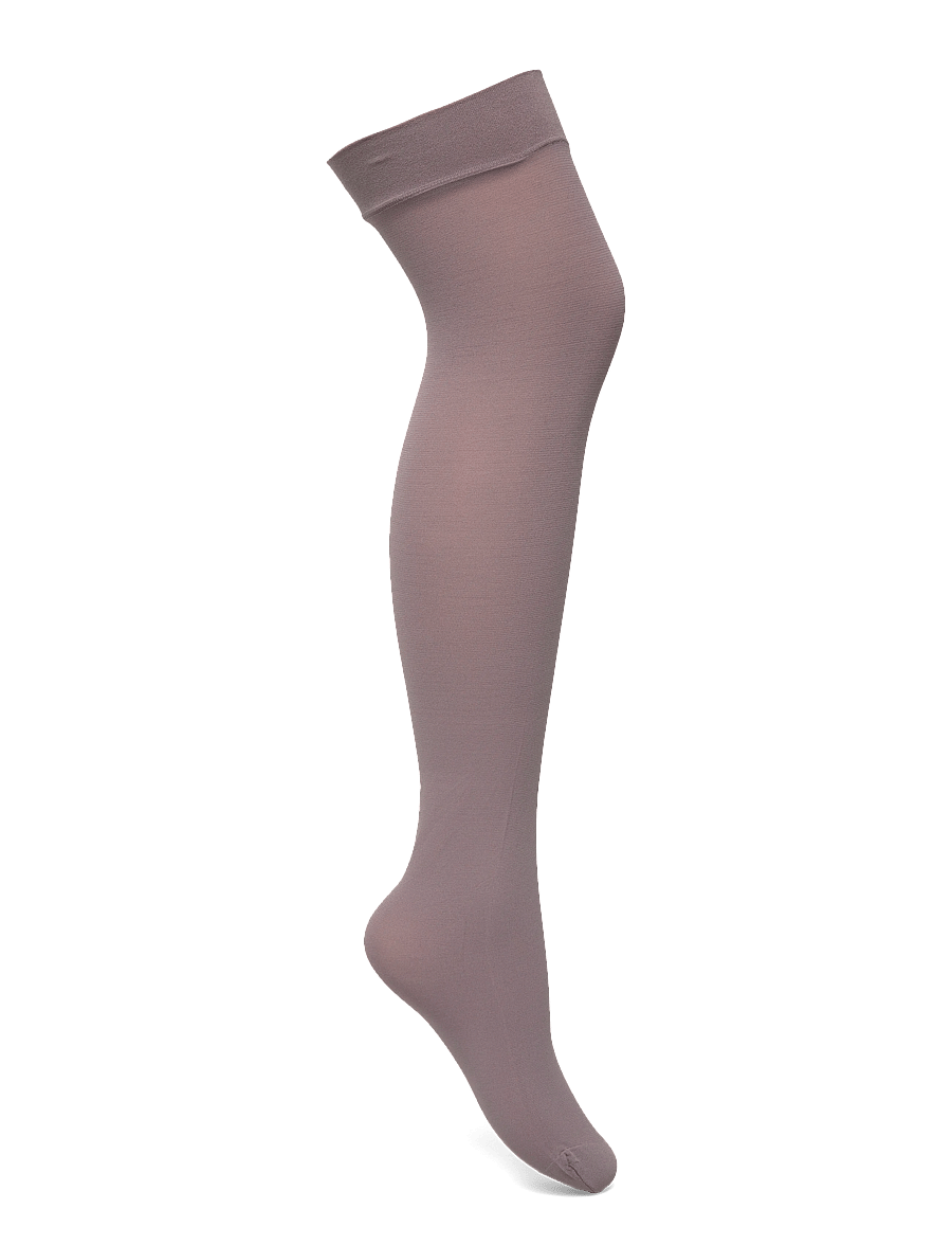 Swedish Stockings - Svea Premium Thigh-Highs - special occasions - mid grey - 2