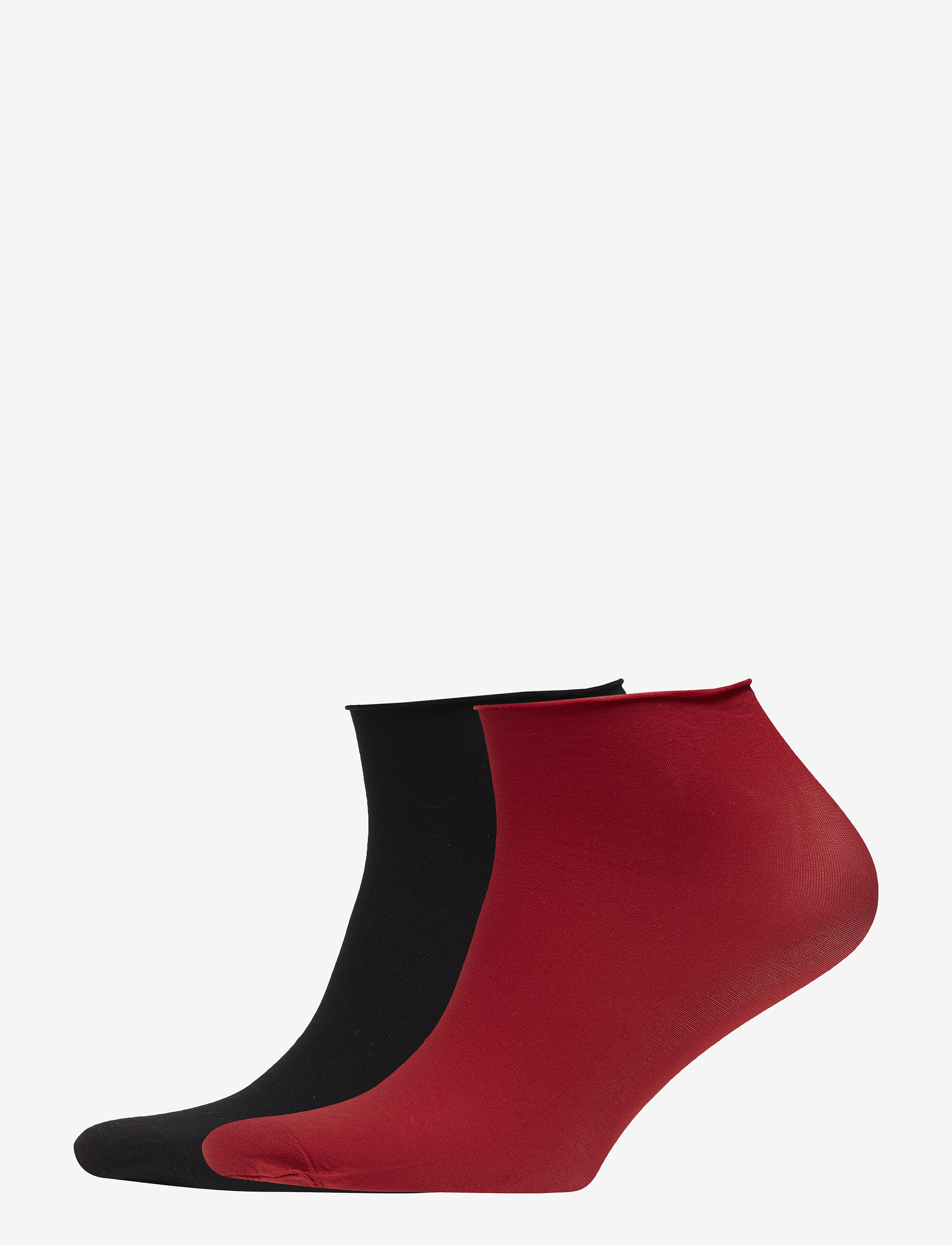 BLACK/DARK RED