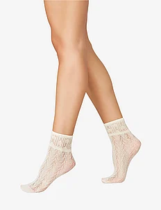 Erica Crochet Socks, Swedish Stockings