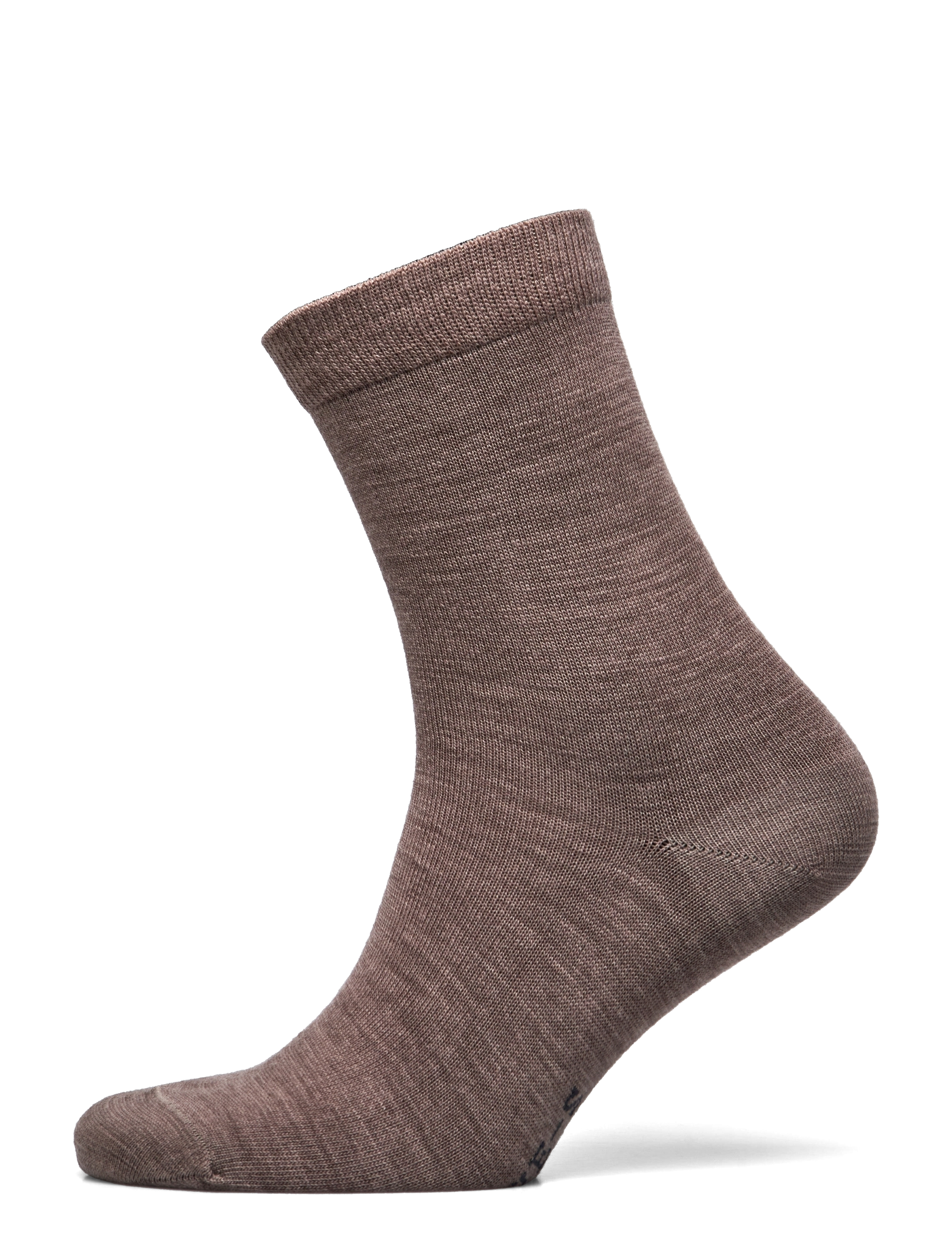 Swedish Stockings Johanna Organic Wool Socks, Kvinder, Uldsokker, Brun, Str: 36-38