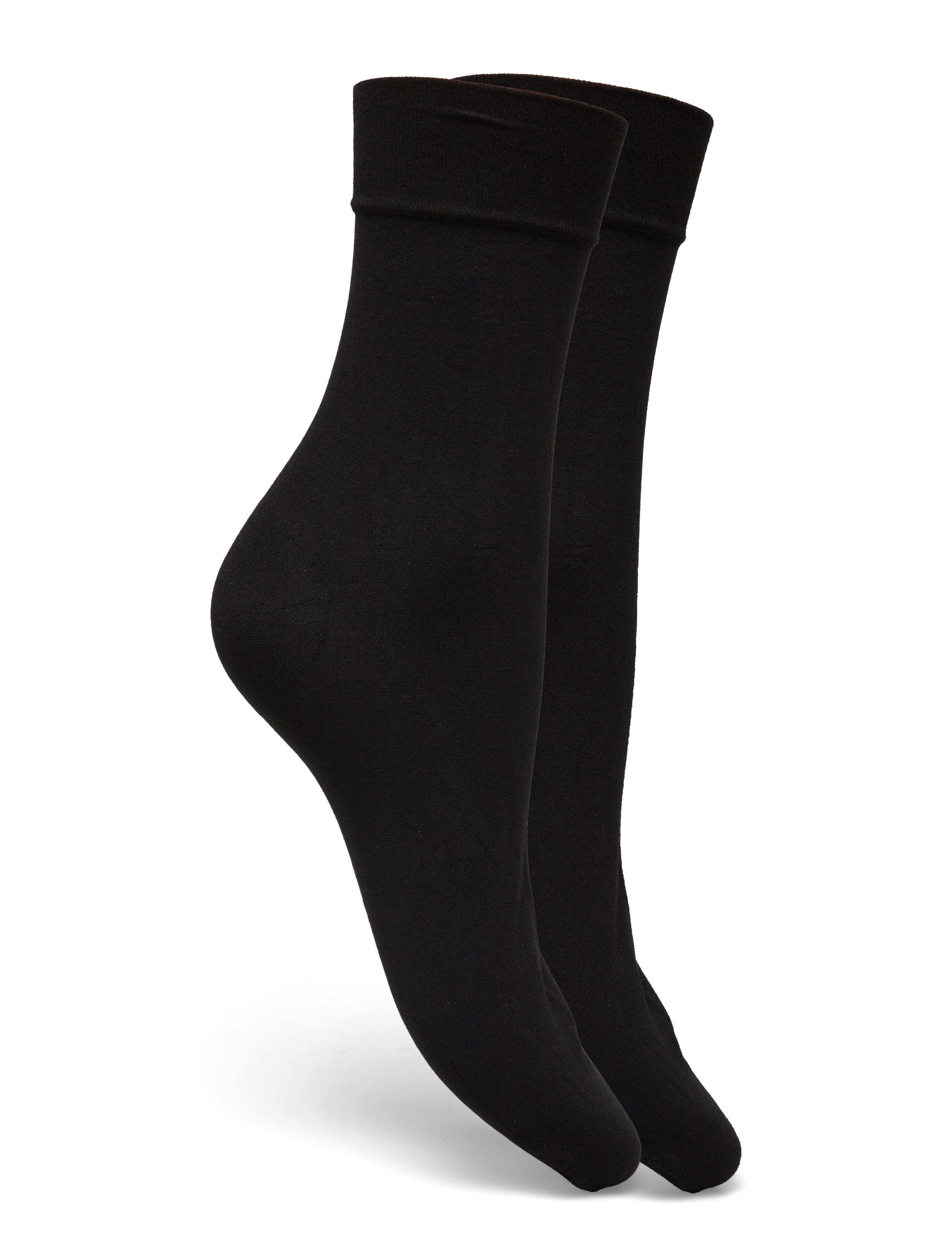 Swedish Stockings - 2-pack The Cotton Socks - black - 2