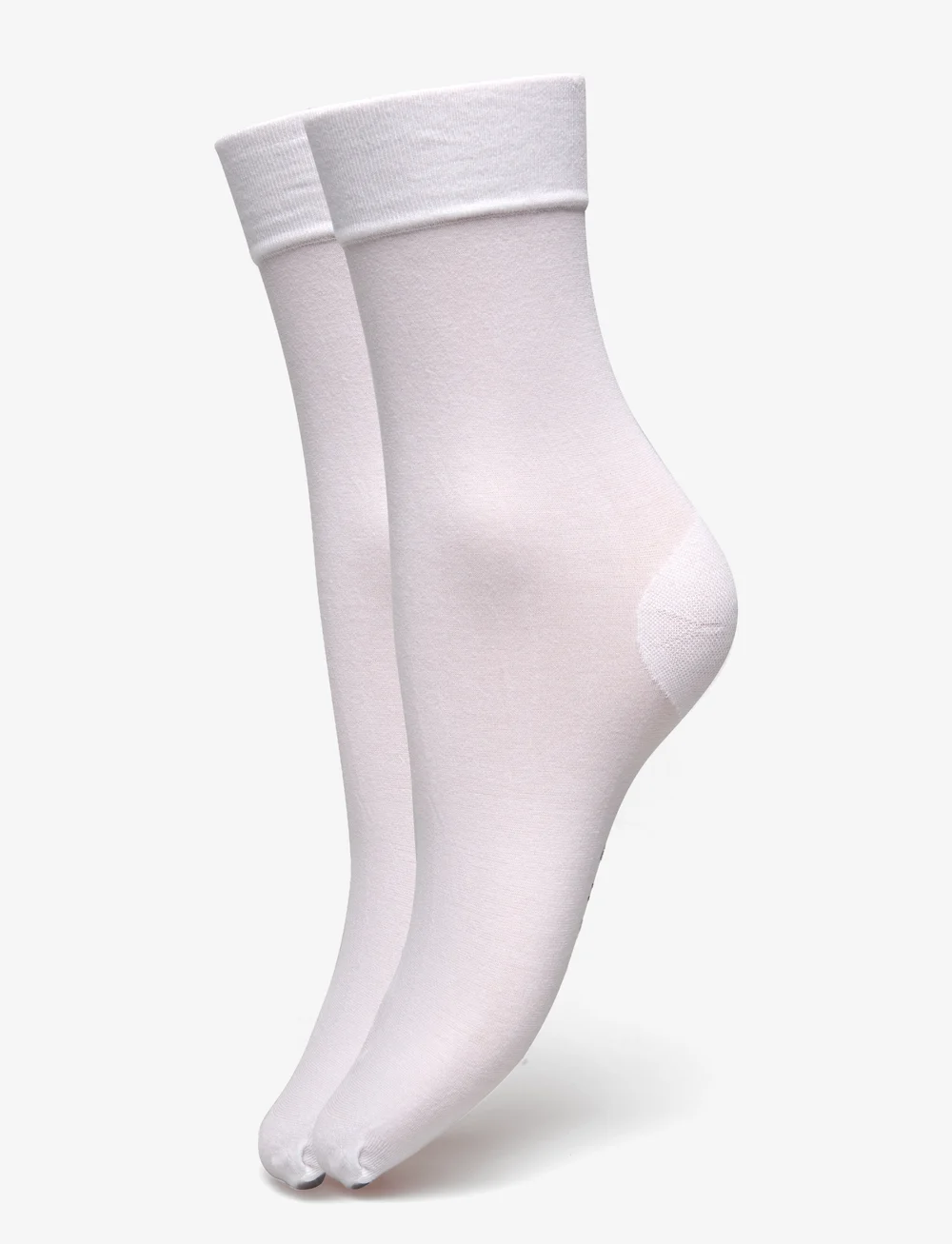 Swedish Stockings - 2-pack Thea Cotton Socks - paprastos kojinės - white - 1