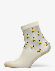Swedish Stockings - Embla Flower Socks - de laveste prisene - cream - 0