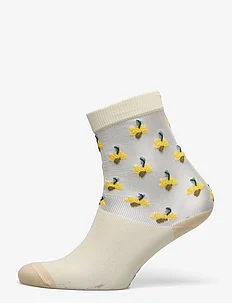 Embla Flower Socks, Swedish Stockings