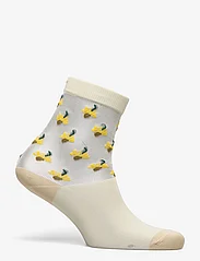 Swedish Stockings - Embla Flower Socks - zemākās cenas - cream - 1