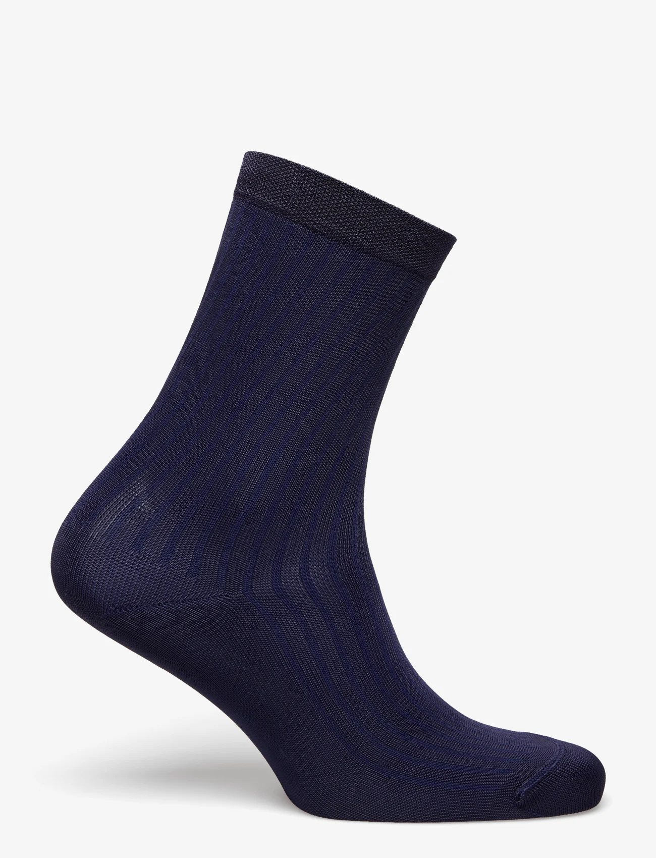Swedish Stockings - Alexa Silk Touch Socks - zemākās cenas - navy - 1