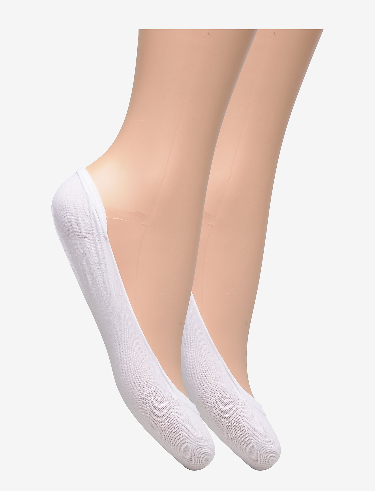 Swedish Stockings - Ida Premium Steps 2-pack 70 den - strømper - white - 2