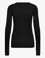 Swedish Stockings - Hillevi Cashmere Top - t-shirts & topper - black - 1
