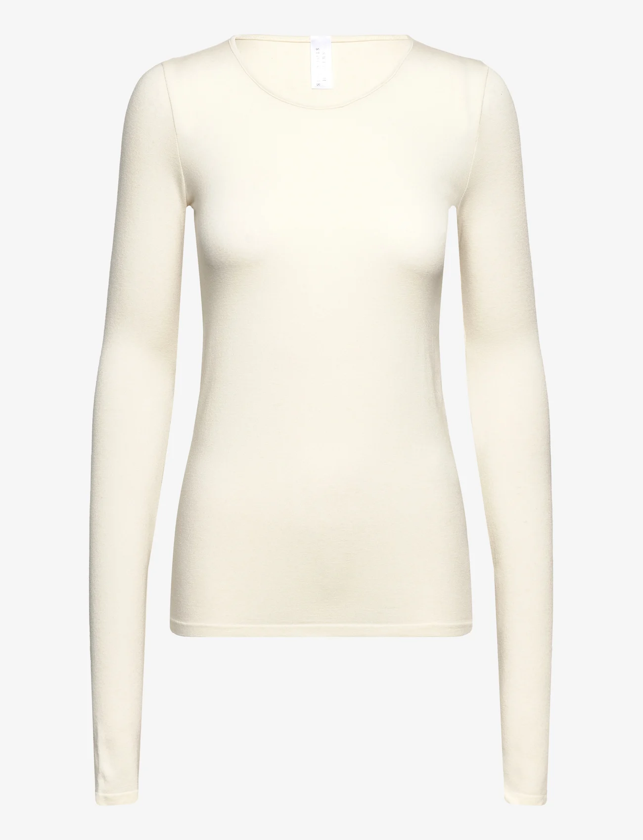 Swedish Stockings - Hillevi Cashmere Top - t-shirts & topper - ivory - 0