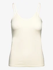 Swedish Stockings - Emmy Cashmere Singlet - t-shirts & topper - ivory - 0