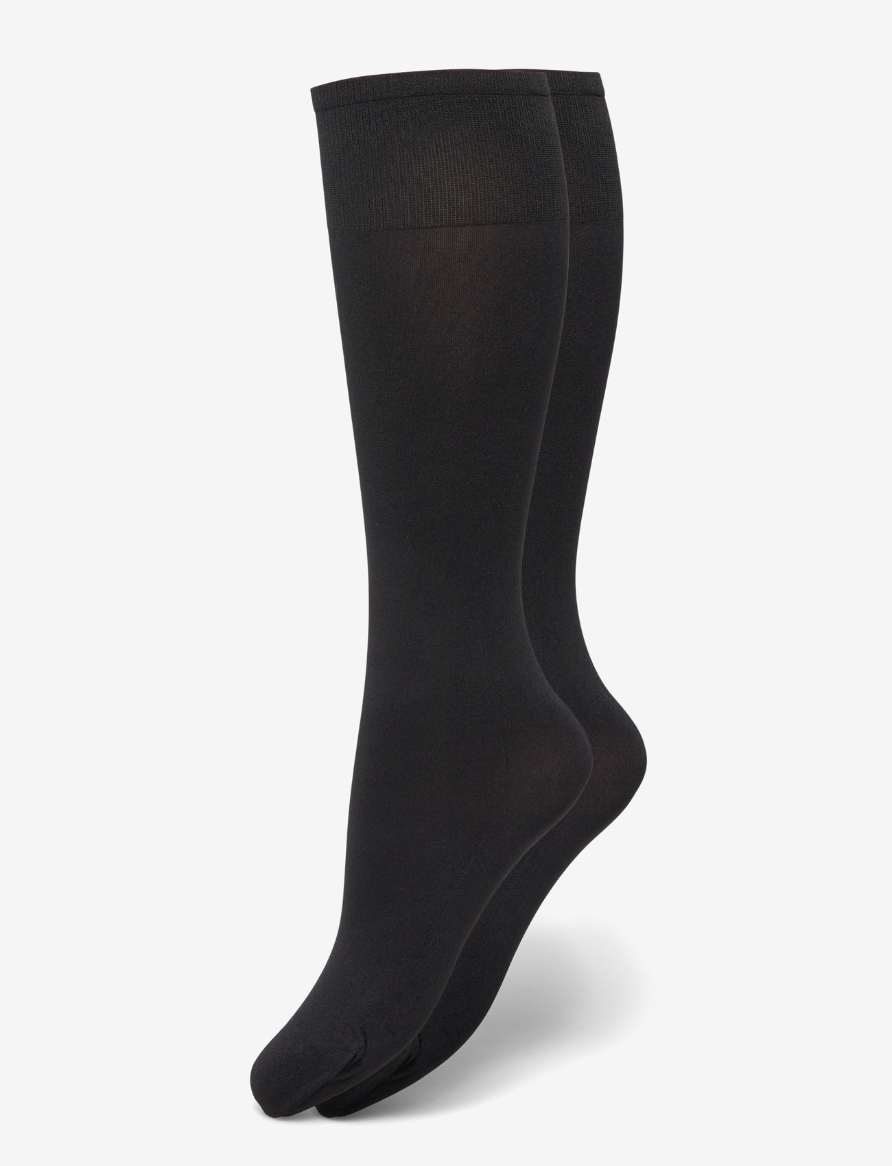 Swedish Stockings - 2-Pack Olivia Premium Knee-Highs - knæstrømper - black - 1