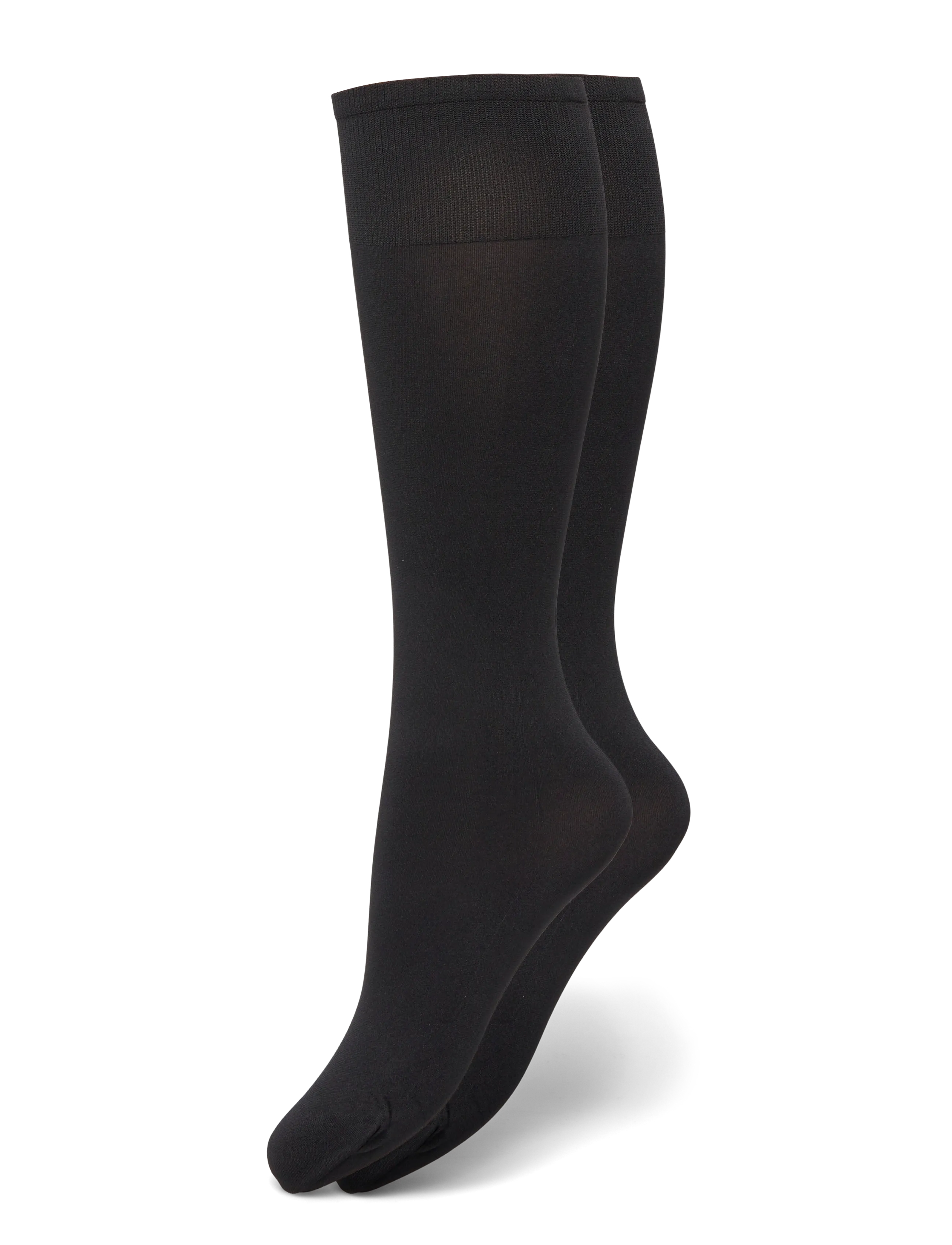 Swedish Stockings 2-Pack Olivia Premium Knee-Highs - Strumpor - BLACK / black