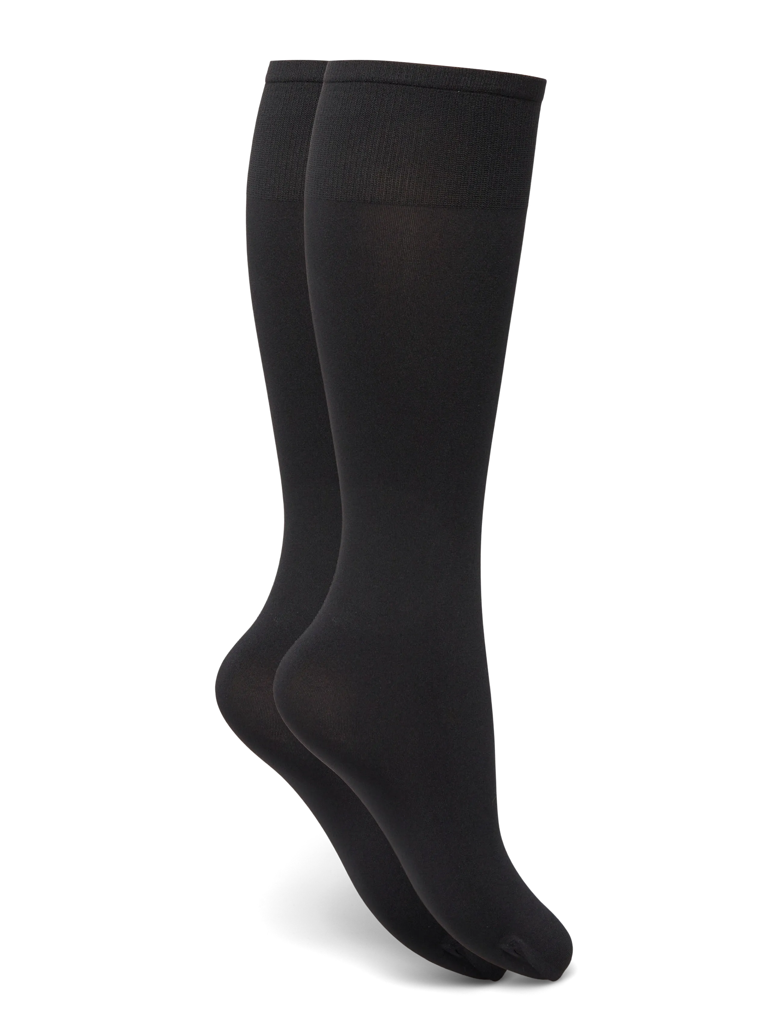 Swedish Stockings - 2-Pack Olivia Premium Knee-Highs - kolanówki - black - 3