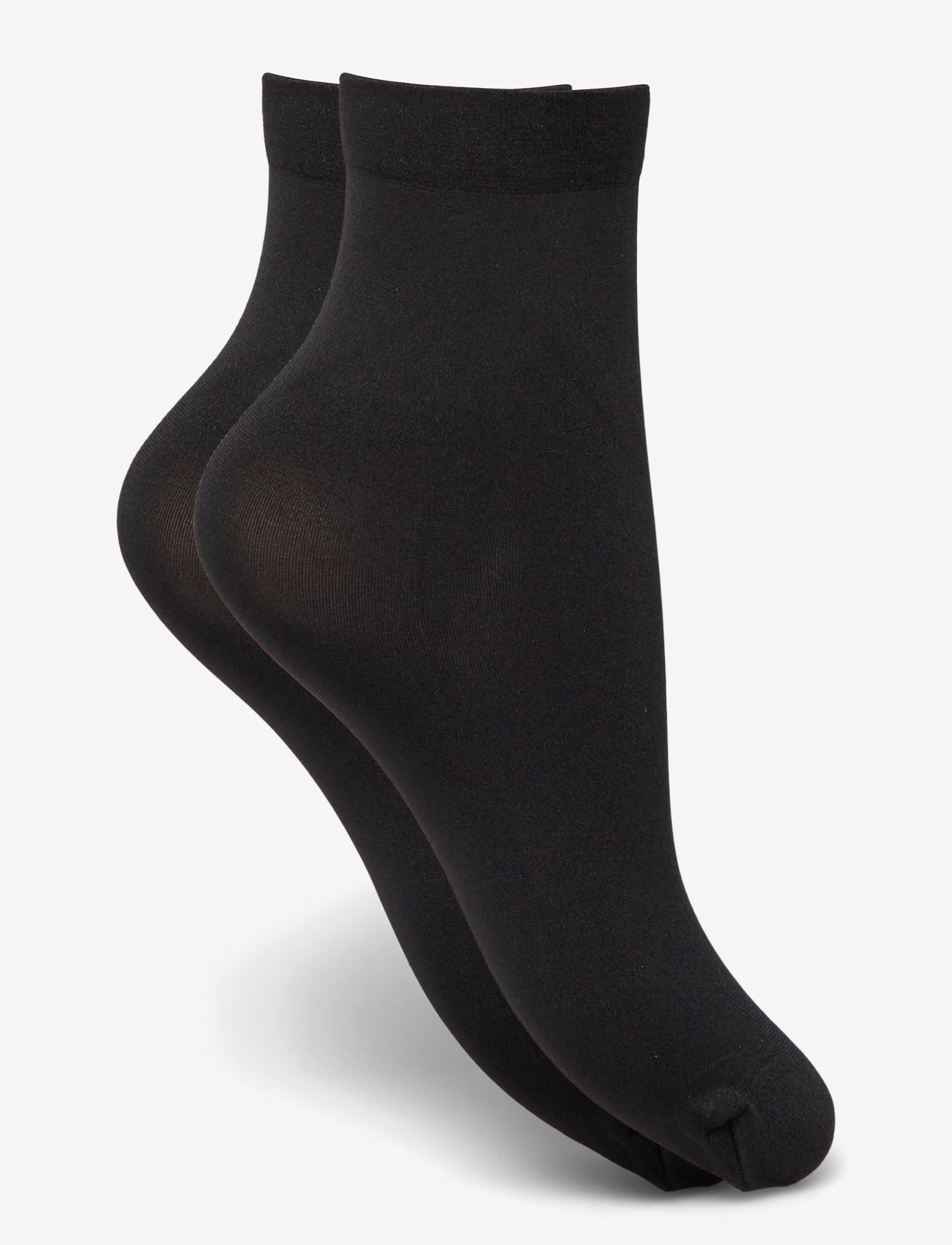 Swedish Stockings - 2-Pack Olivia Premium Socks - almindelige strømper - black - 2