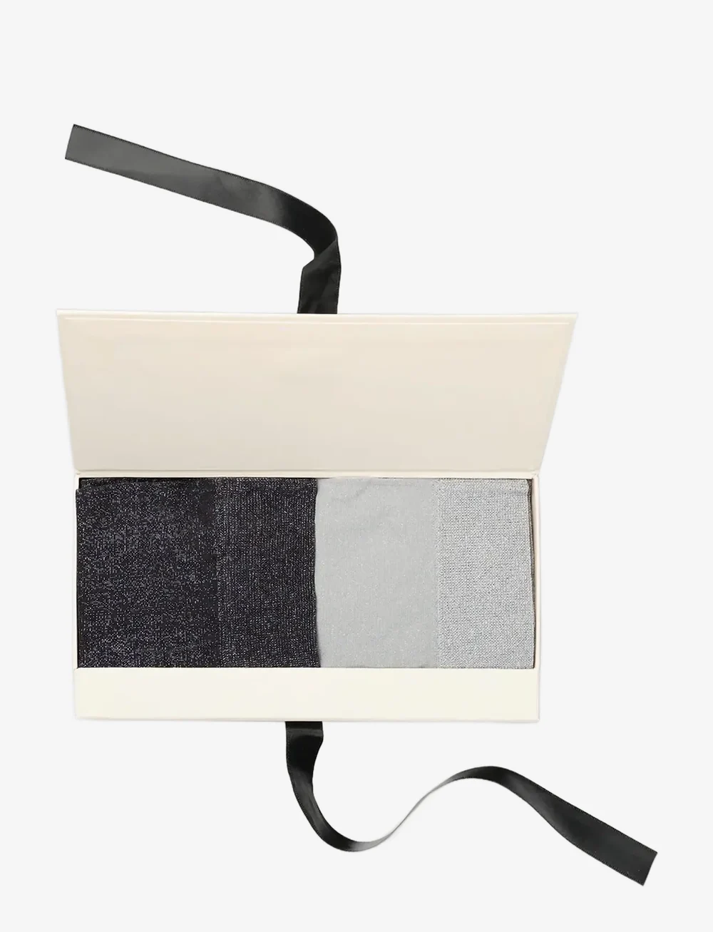 Swedish Stockings - Gift Box: 2 Pairs of Ines Shimmery Socks - særlige begivenheder - multi - 0